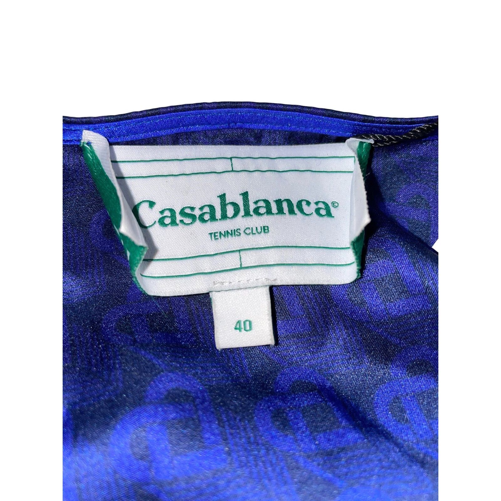 Casablanca Casablanca Night View Silk Blouse Size S / US 4 / IT 40 - 2 Thumbnail