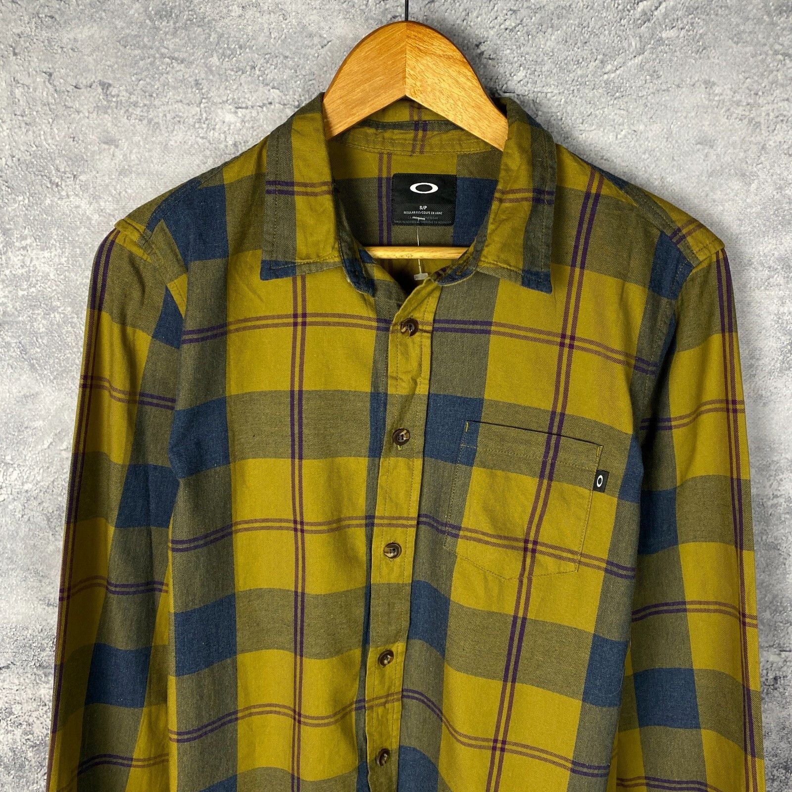 Oakley Oakley Plaid Shirt Men's Size S Multicolor Long Sleeve ` Size US S / EU 44-46 / 1 - 2 Thumbnail