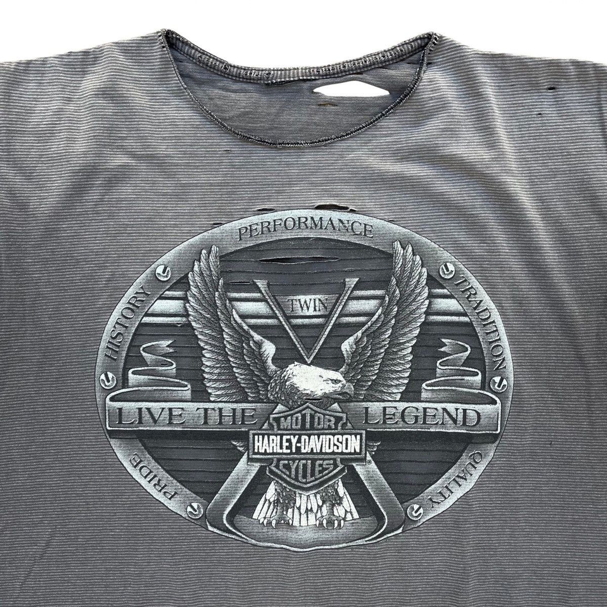 Harley Davidson Vintage 90s Harley Davidson Eagle Sleeveless Shirt Size XL Size US XL / EU 56 / 4 - 2 Thumbnail