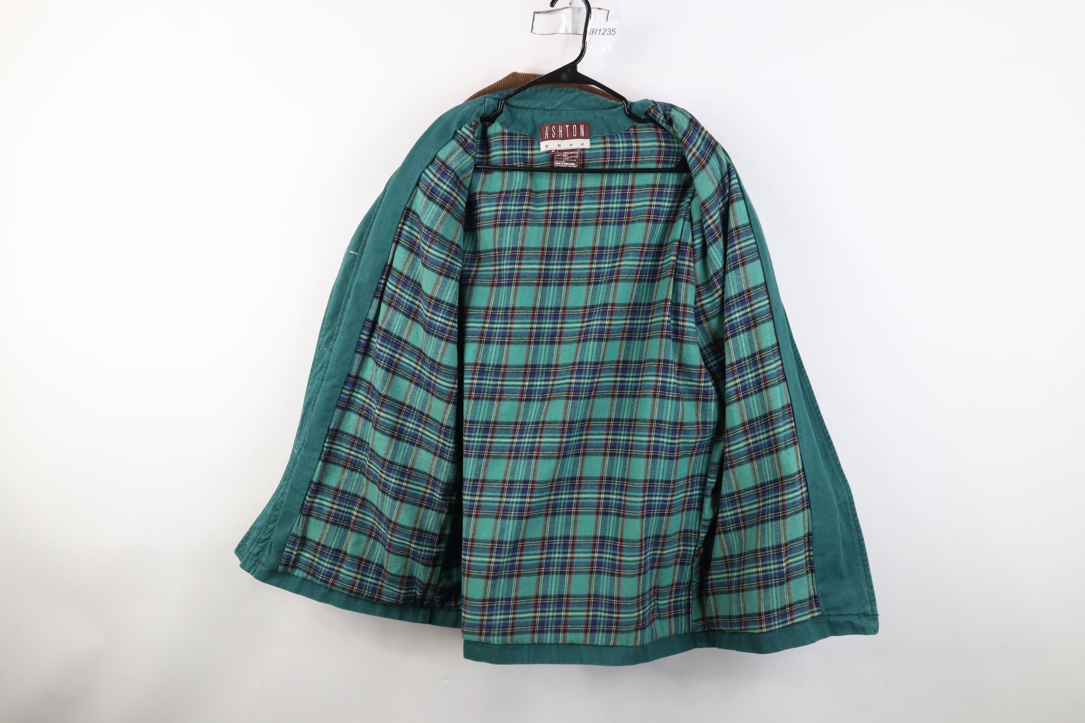Vintage Vintage 90s Streetwear Lined Canvas Chore Barn Jacket Green Size M / US 6-8 / IT 42-44 - 11 Thumbnail