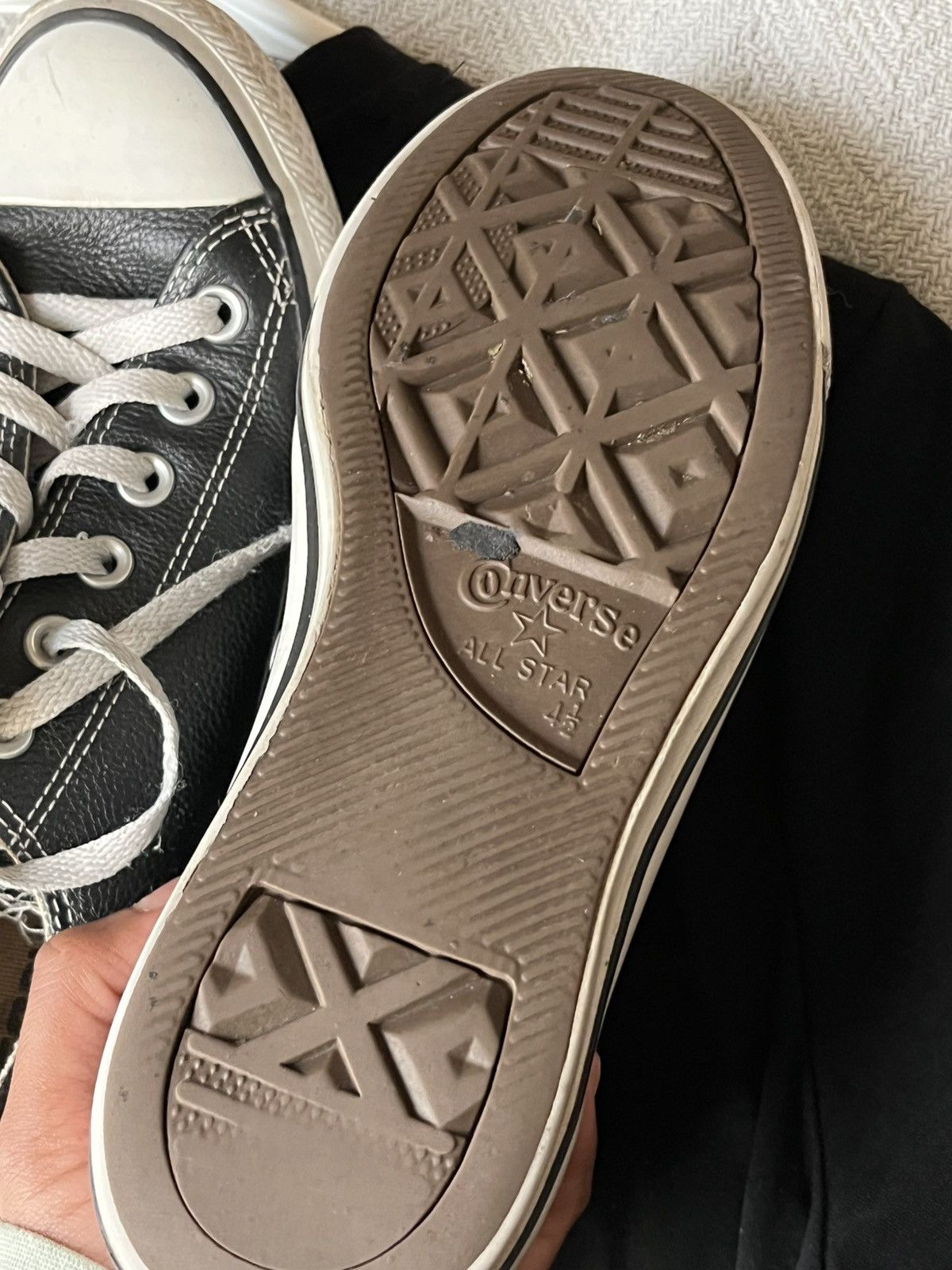 Converse Black Converse Size US 7 / EU 40 - 4 Thumbnail