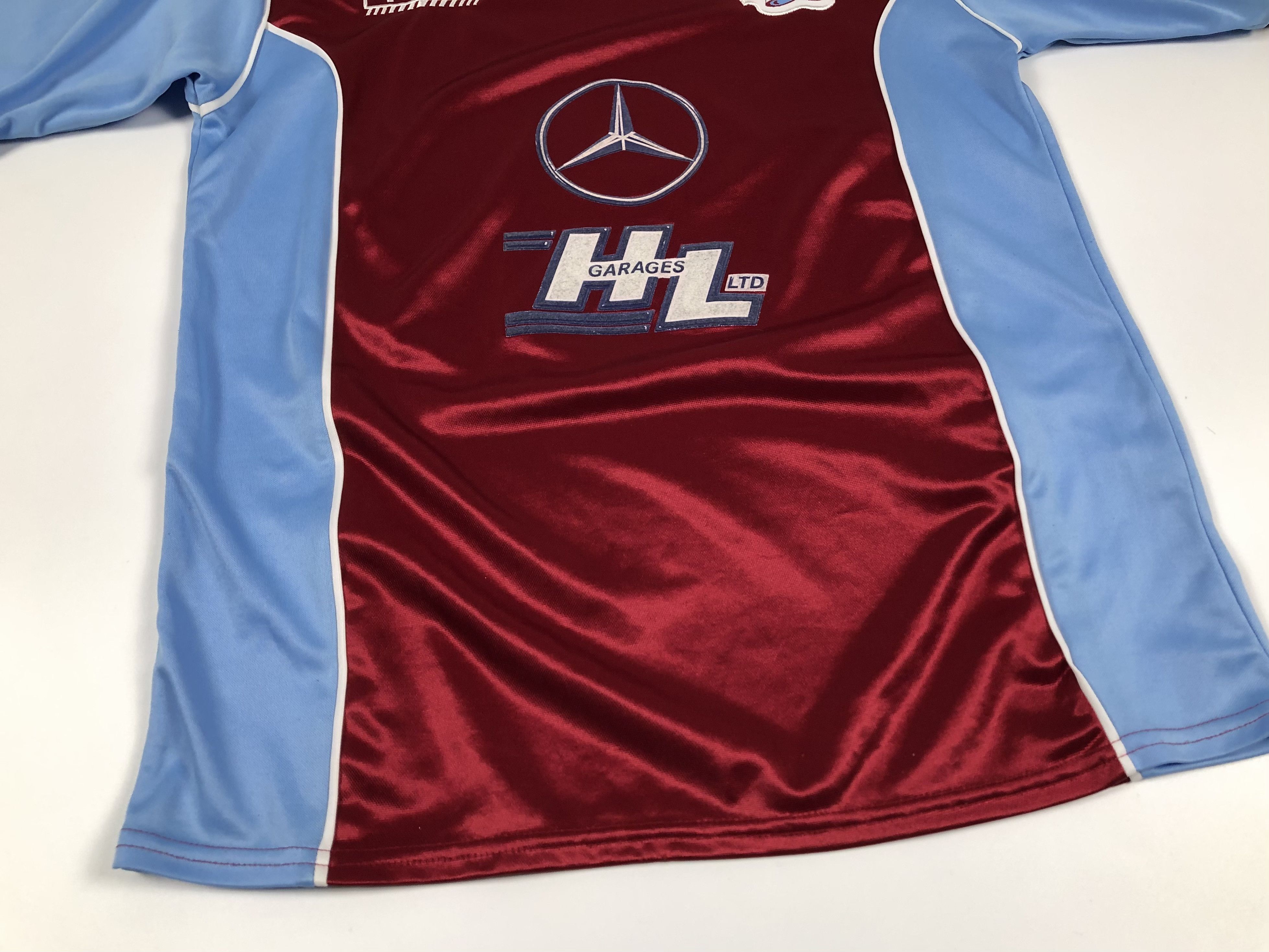 Vintage TFG Scunthorpe United 2003-2004 Home Soccer Jersey Size US S / EU 44-46 / 1 - 4 Thumbnail