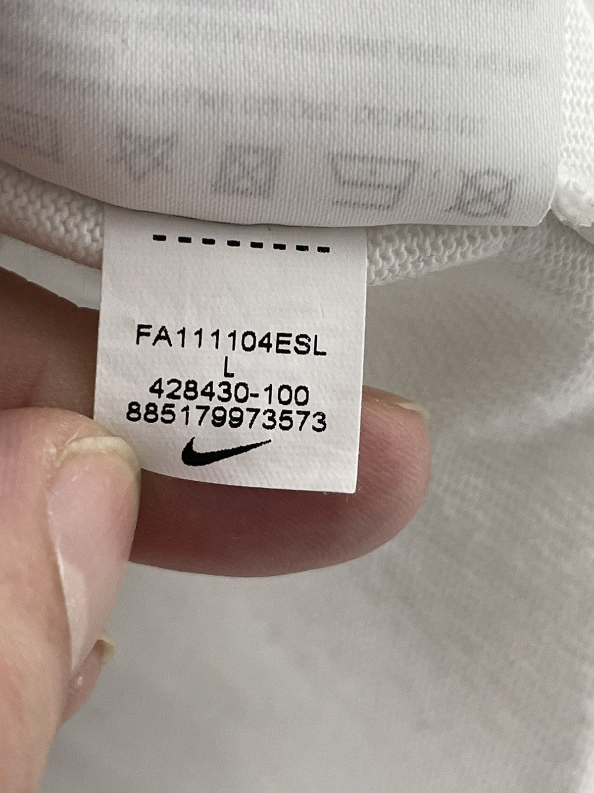Nike × Vintage Vintage 00’s Nike England Rugby White Size US L / EU 52-54 / 3 - 12 Thumbnail