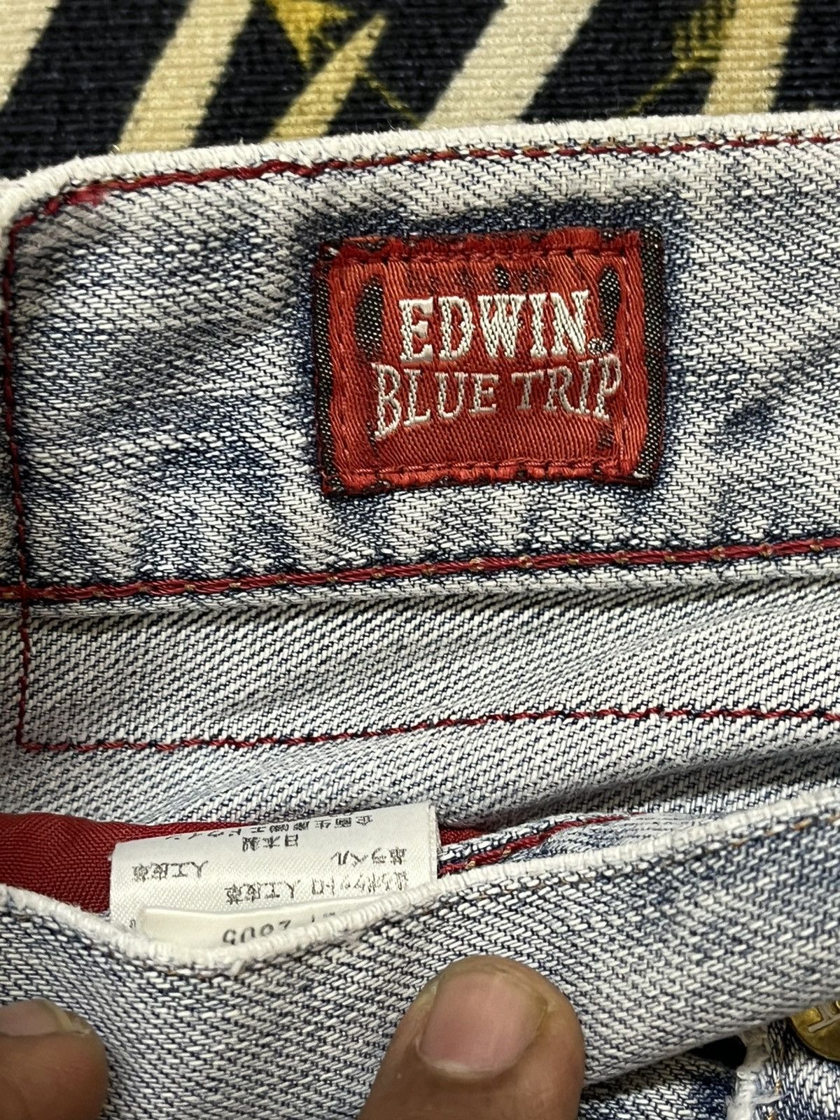 Edwin Vintage Edwin Bluetrip Faded Flare Denim Size US 32 / EU 48 - 11 Thumbnail
