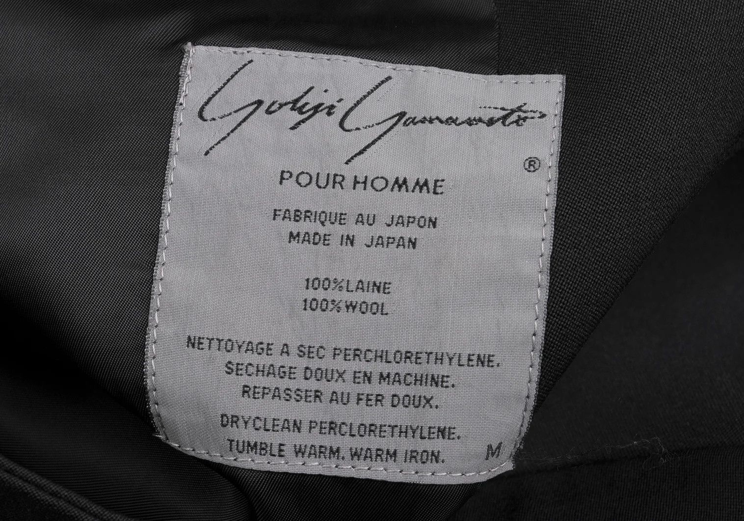 Yohji Yamamoto Yohji Yamamoto Front Stitch Cutaway Jacket Size US M / EU 48-50 / 2 - 14 Thumbnail