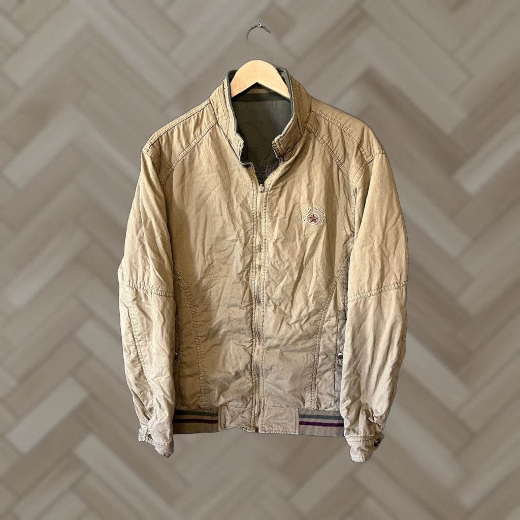 Timberland VINTAGE Timberland Reversible Jacket Sports Mens 3XL Green Jacket 3XL Mens Green Reversible Jacket Timberland Sports Vintage Size US XXL / EU 58 / 5 - 1 Thumbnail