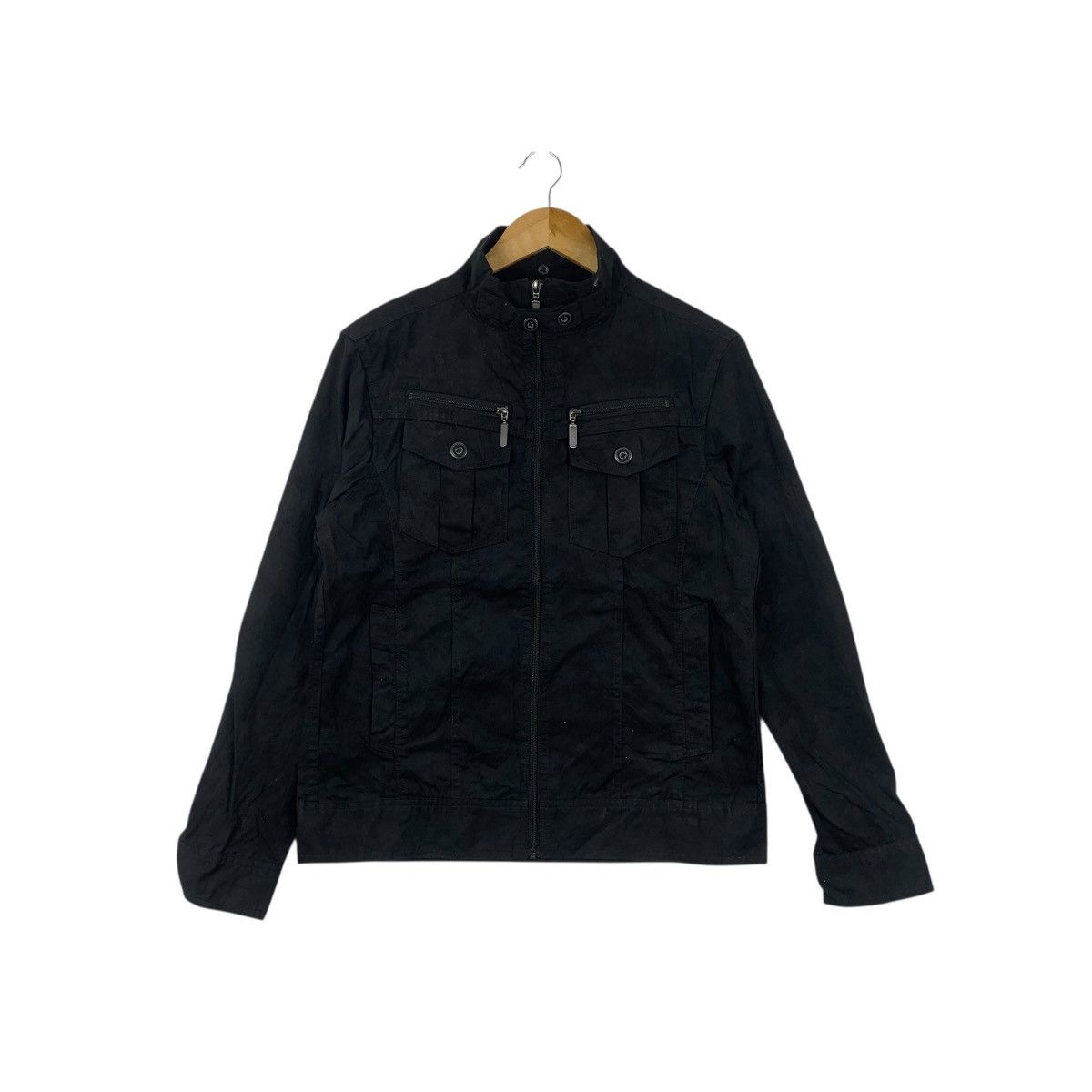 Other DOUBLE FOCUS JAPAN Motorcycle Punk Goth Jacket Windbreaker Size M / US 6-8 / IT 42-44 - 1 Thumbnail