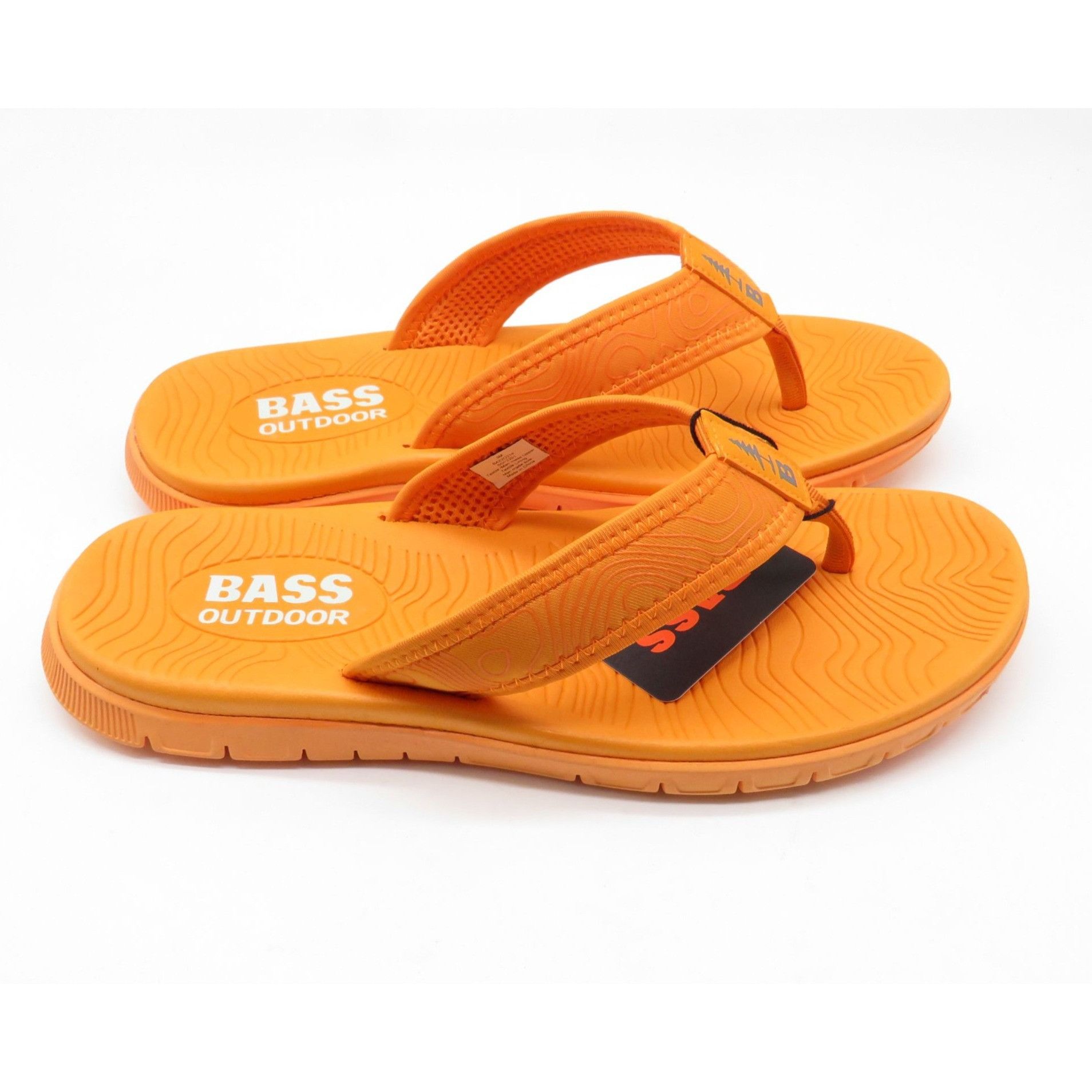 Other Bass Outdoor Men's Orange Flip-Flops Comfortable Durable Siz Size US 9 / EU 42 - 8 Thumbnail