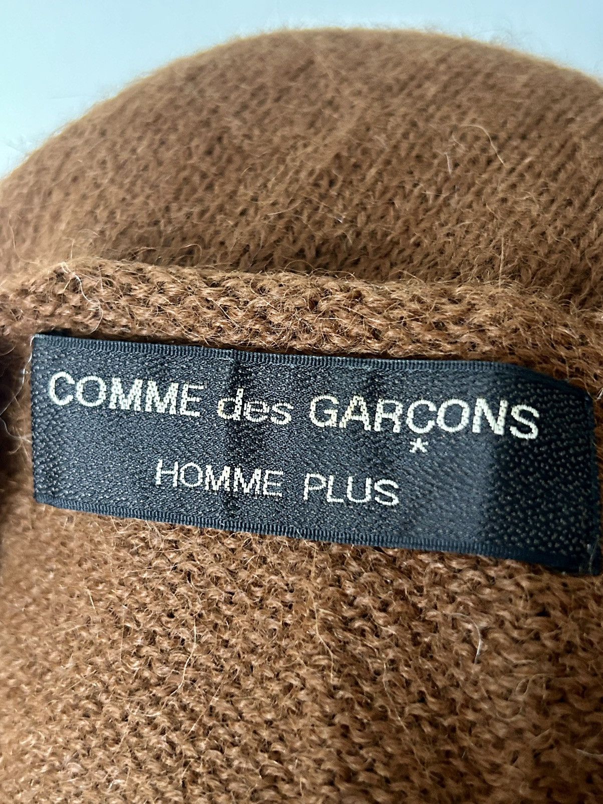 Comme des Garcons Homme Plus CDGH+ AW1995 ‘SLEEP’ NUMBERED ALPACA WOOL KNIT VEST ad1995 Size US S / EU 44-46 / 1 - 7 Thumbnail