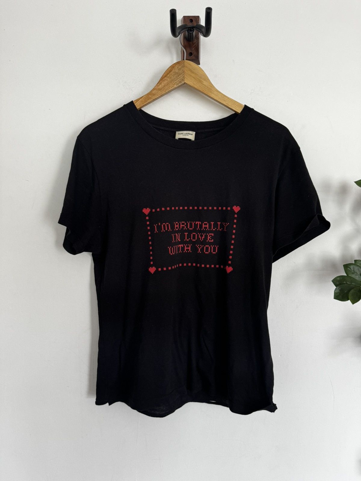 Saint Laurent Paris Brutally in Love T Size US M / EU 48-50 / 2 - 1 Thumbnail