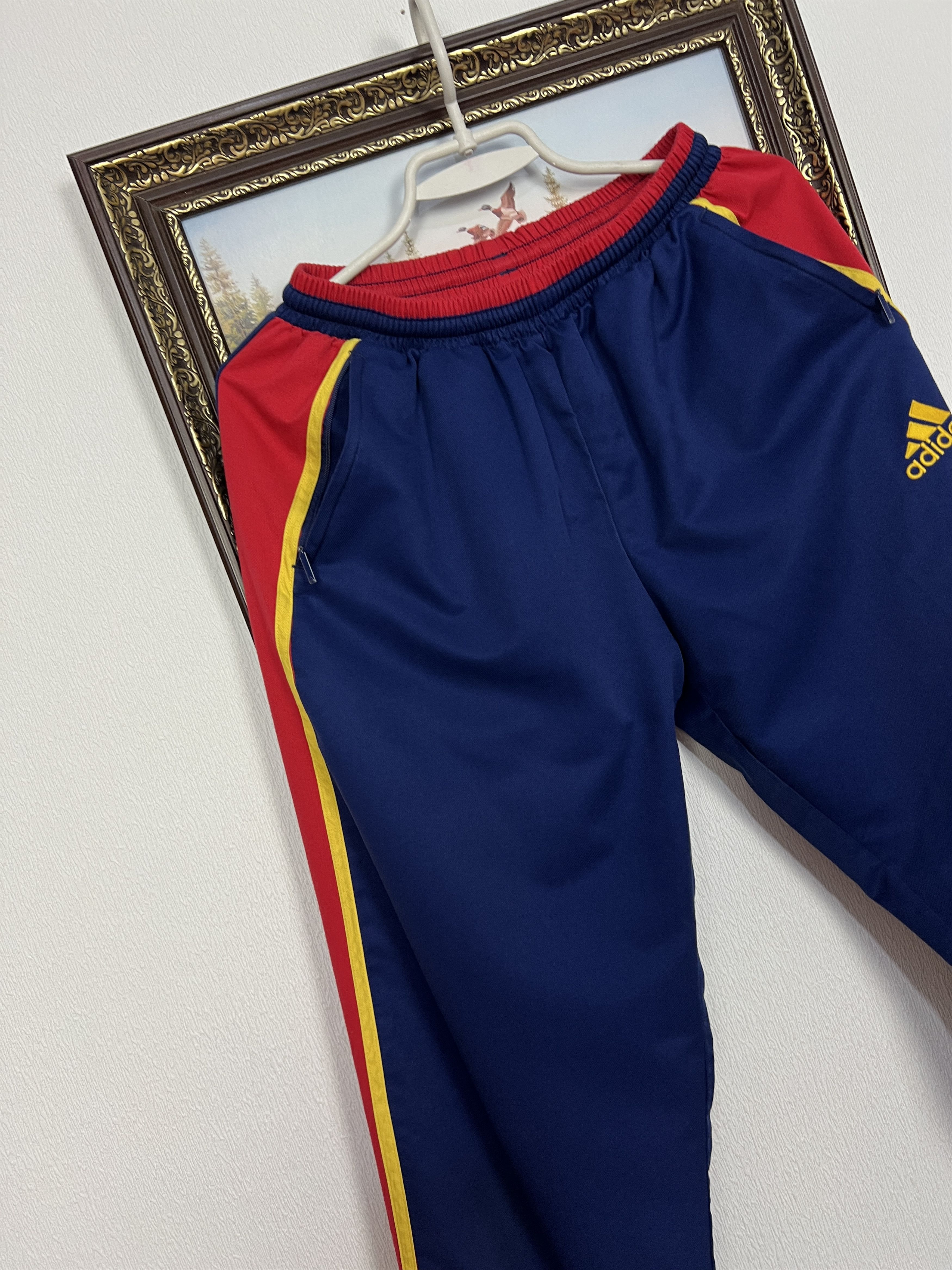 Adidas Vintage Adidas Romania Football Pants National Sweatpants Size US 30 / EU 46 - 3 Thumbnail