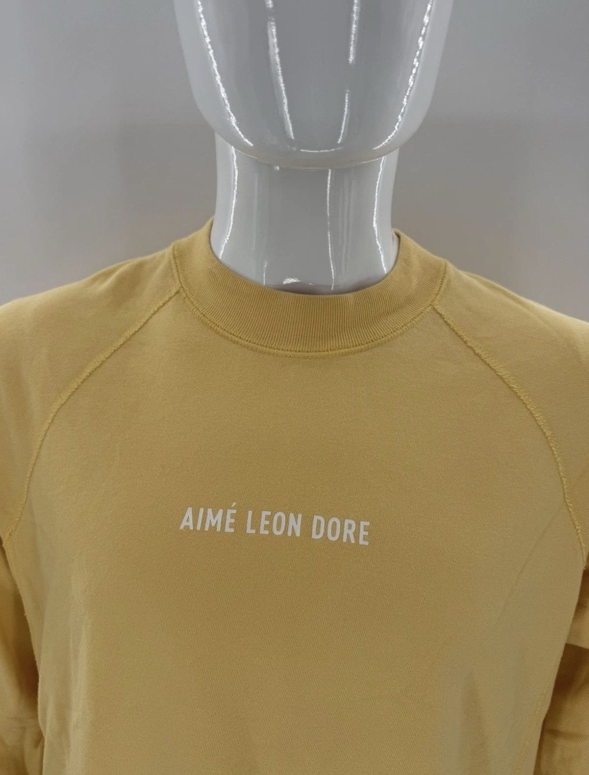 Aime Leon Dore Aime Leon Dore Crewneck Sweatshirt Pullover Yellow Men’s M Size US M / EU 48-50 / 2 - 2 Thumbnail
