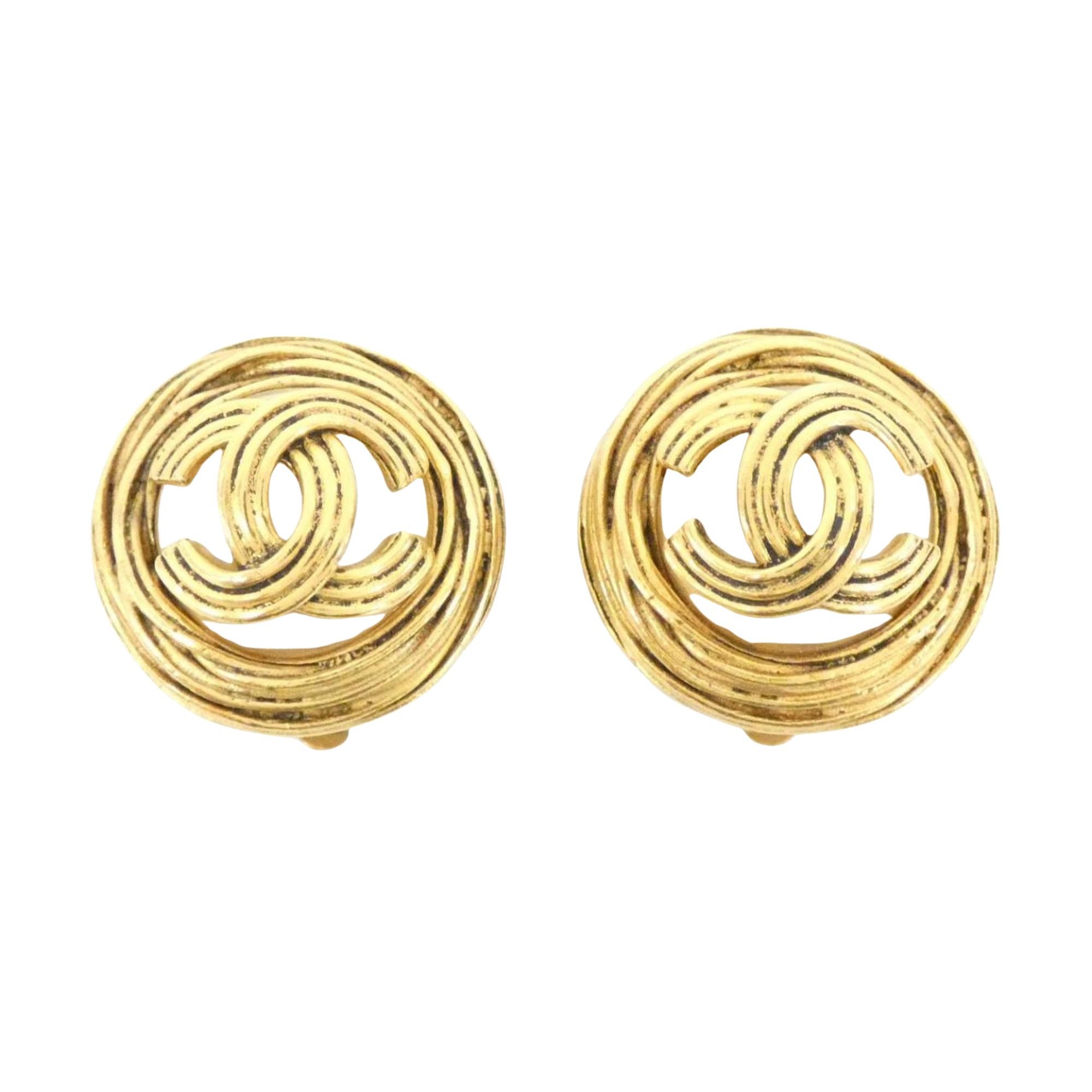 Chanel Chanel Coco Mark earring Size ONE SIZE - 1 Thumbnail