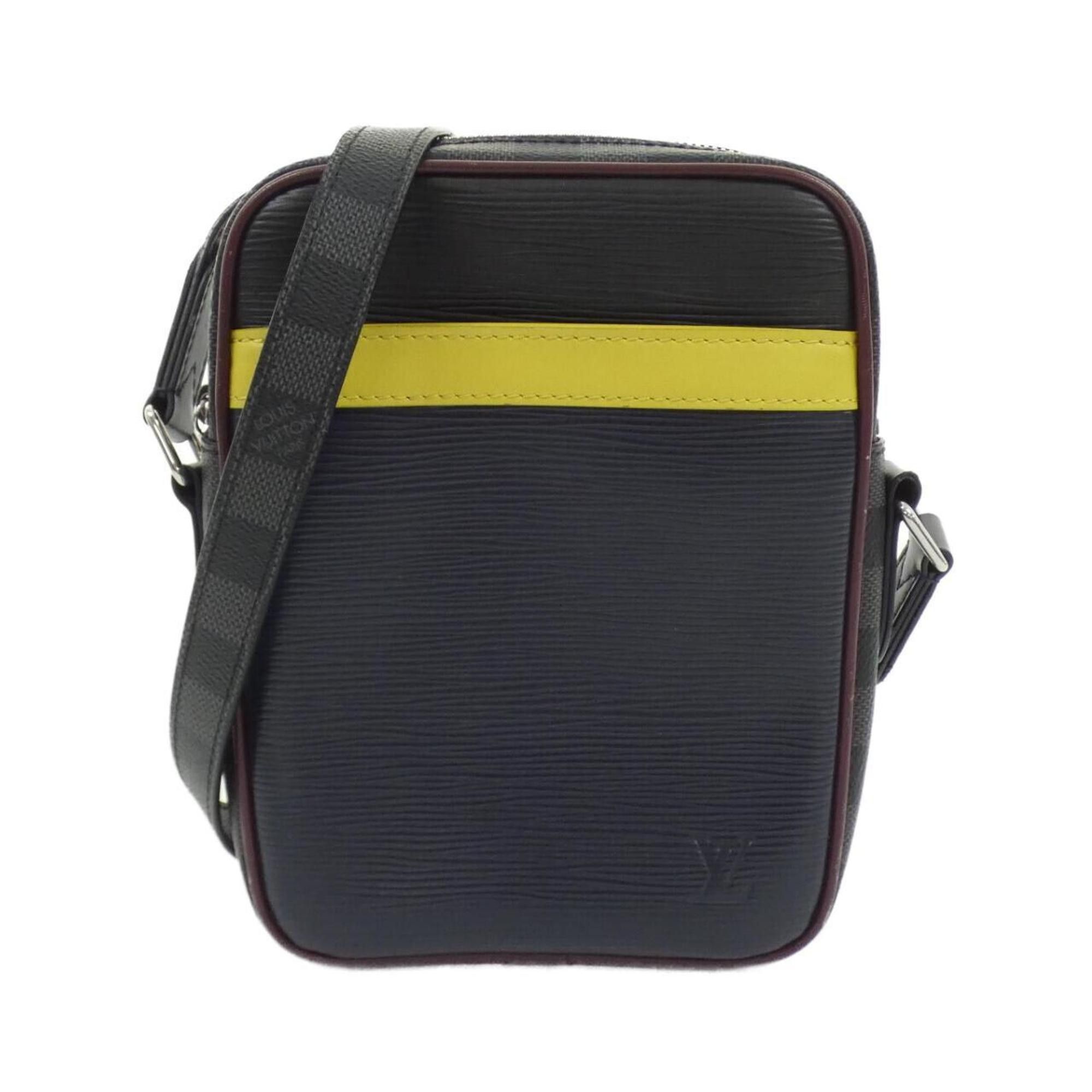 Louis Vuitton Epi Damier Graphite Danube Slim M55100 Shoulder Bag