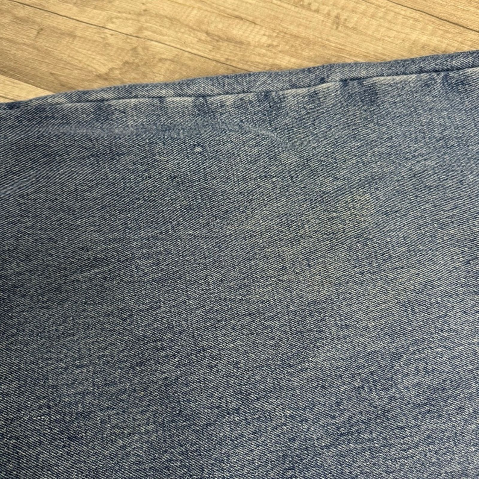 Vintage 37X28.5 Vintage Fleece Lined Jeans Gropcore Winter Workwear Size US 37 - 6 Thumbnail