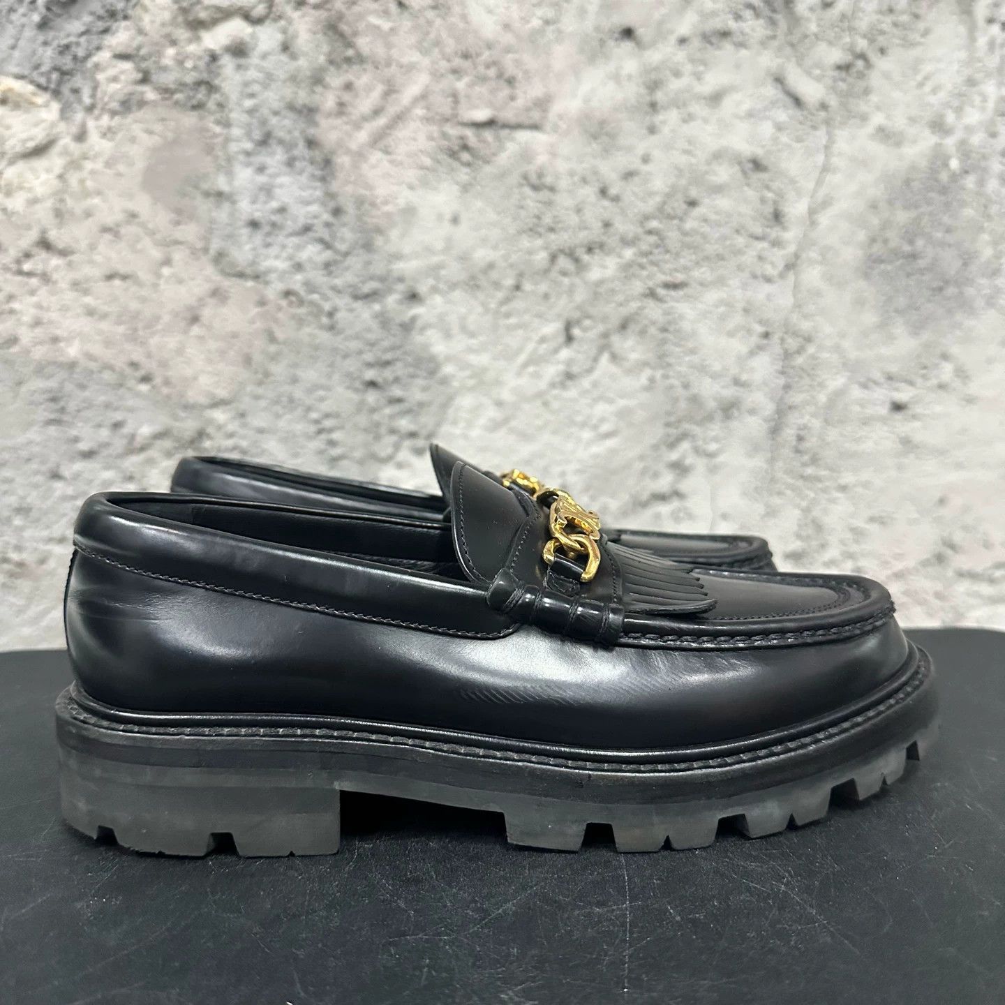 Celine Celine Triomphe Loafers EUR37 As shown Size US 6 / IT 36 - 1 Thumbnail