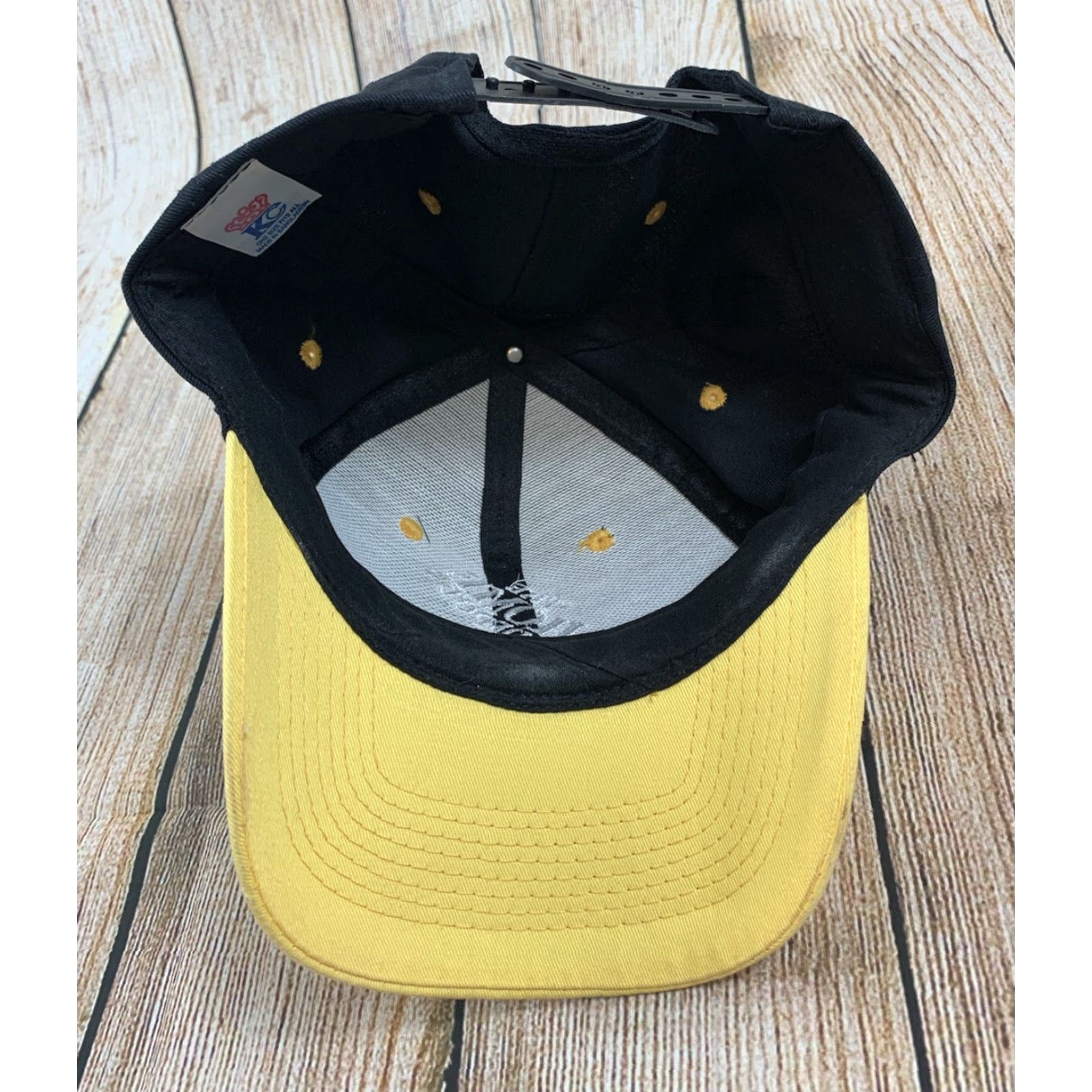 Vintage VINTAGE The Home Depot Black Yellow Hat SnapBack Baseball Cap Mens Adjustable Black Size ONE SIZE - 3 Thumbnail