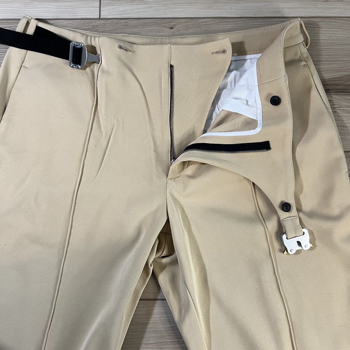 1017 ALYX 9SM Crescent Buckle Dress Pants Champagne Size US 38 / EU 54 - 5 Thumbnail