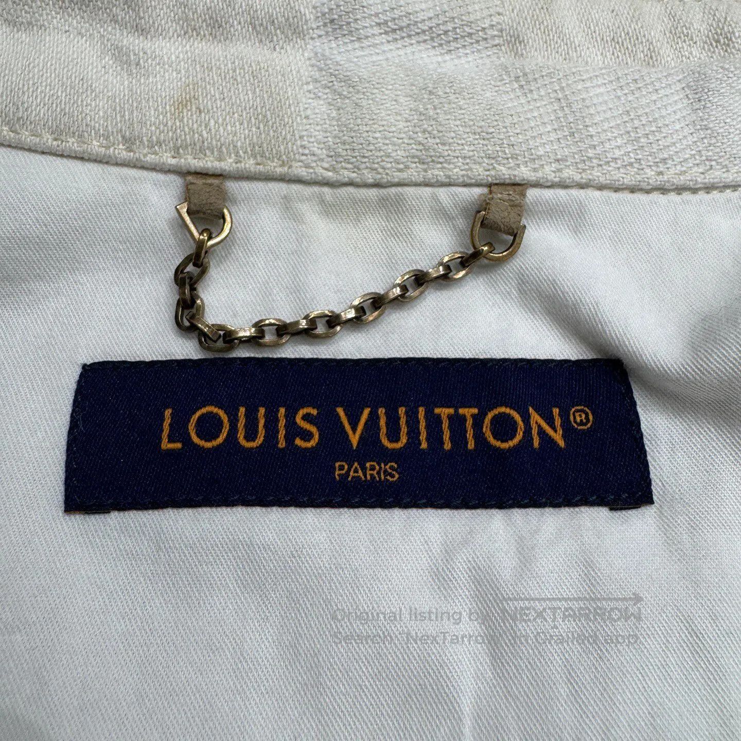 Louis Vuitton Louis Vuitton Checkered denim short-sleeved shirt| Size US M / EU 48-50 / 2 - 3 Thumbnail