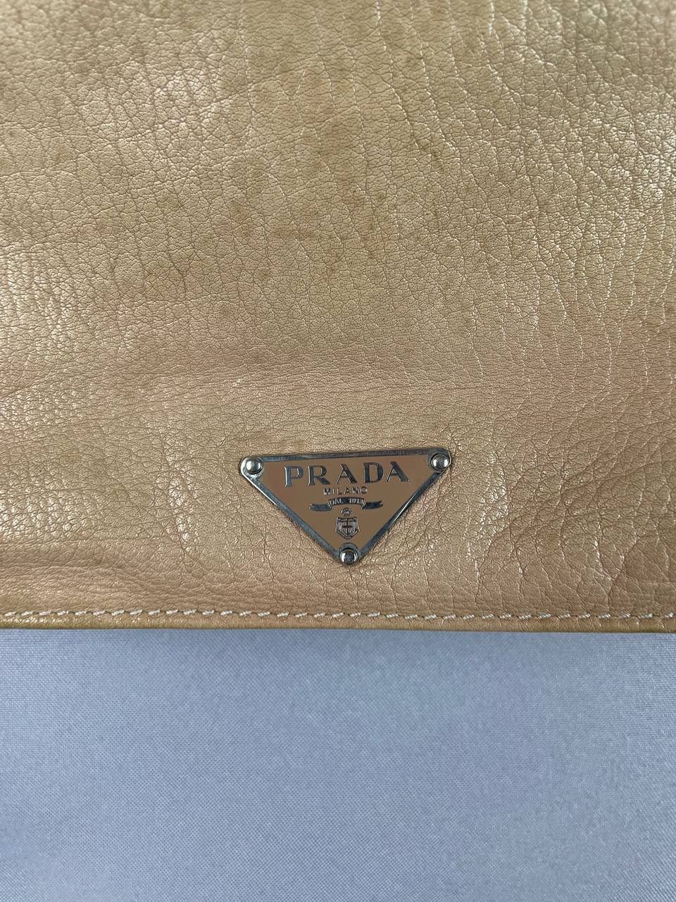 Prada Prada Leather Mini Bag Brown Size ONE SIZE - 7 Thumbnail