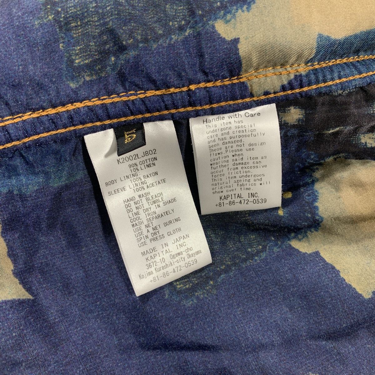 Kapital × Kapital Kountry KAPITAL BORO SPRING 1ST JKT INDIGO - XXL Size US XXL / EU 58 / 5 - 12 Thumbnail