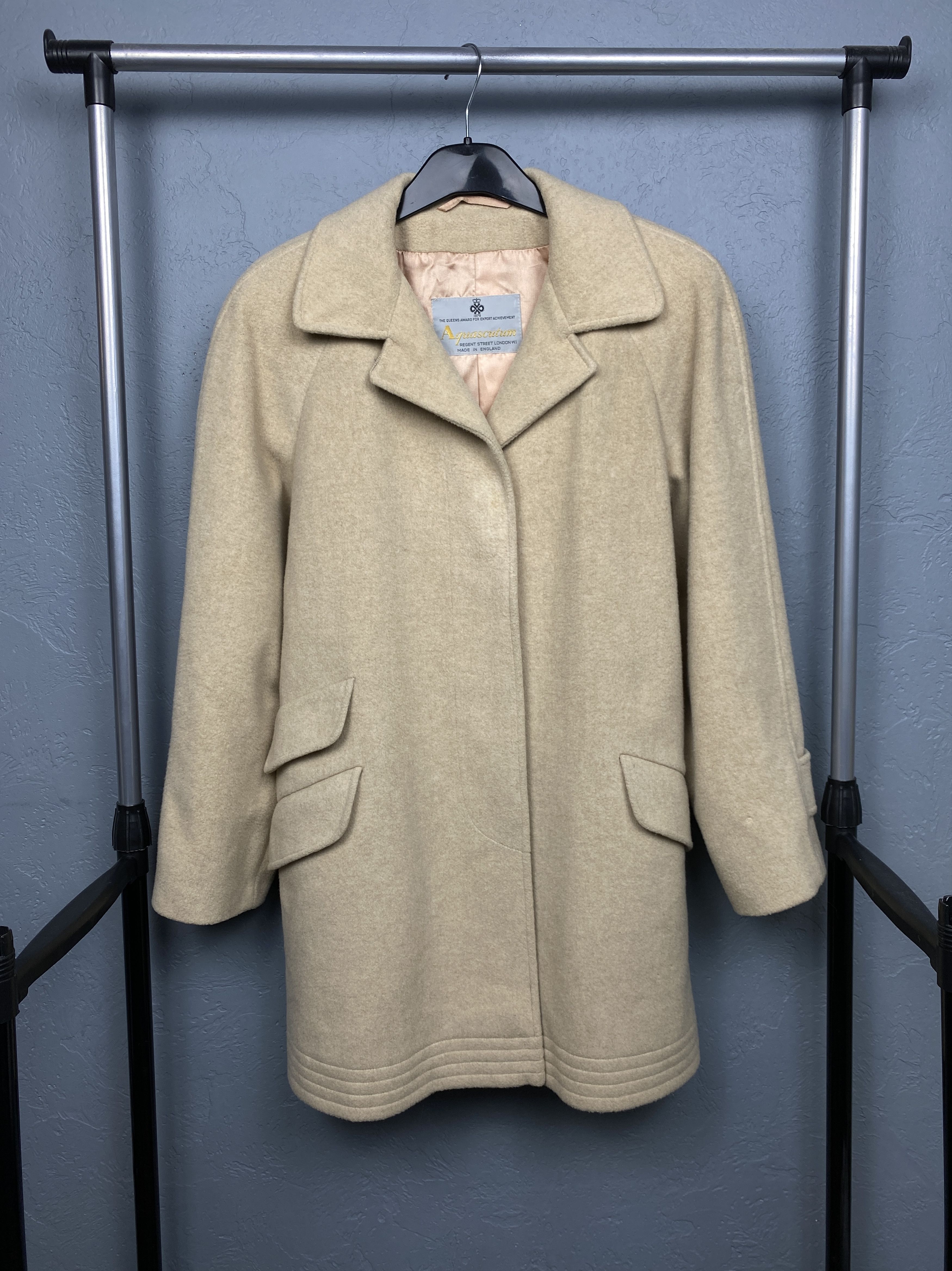 Aquascutum Aquascutum Vintage Womens Wool Coat Size XL / US 12-14 / IT 48-50 - 1 Thumbnail