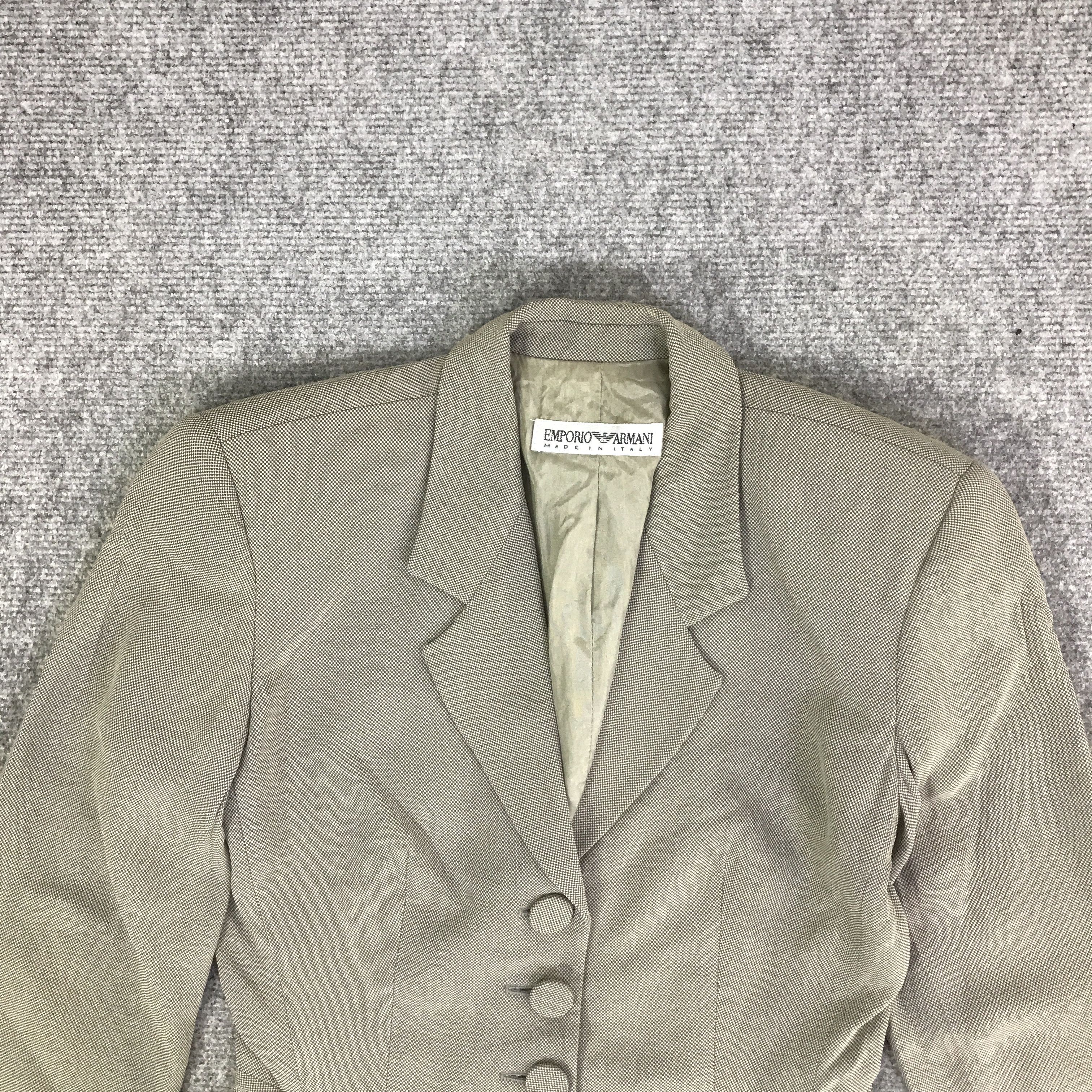 Emporio Armani EMPORIO ARMANI WOMAN BLAZER COST JACKET K110B19 Size US S / EU 44-46 / 1 - 2 Thumbnail
