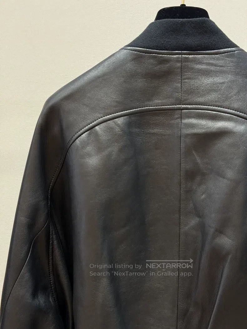 Brunello Cucinelli Brunello Cucinelli Black lambskin jacket, classic loose si Size XS / US 0-2 / IT 36-38 - 6 Thumbnail