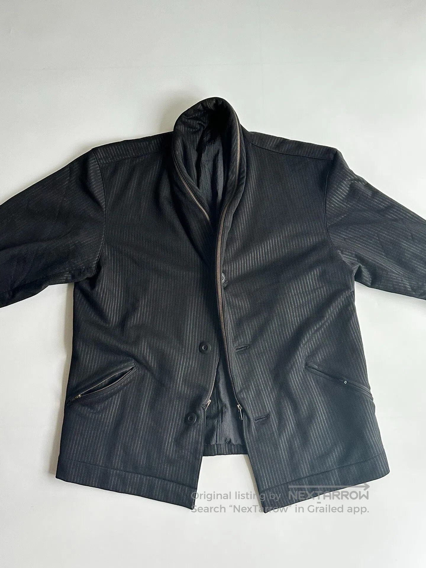 Issey Miyake ISSEY MIYAKE Taoist robe collar jacket| Size US M / EU 48-50 / 2 - 2 Thumbnail