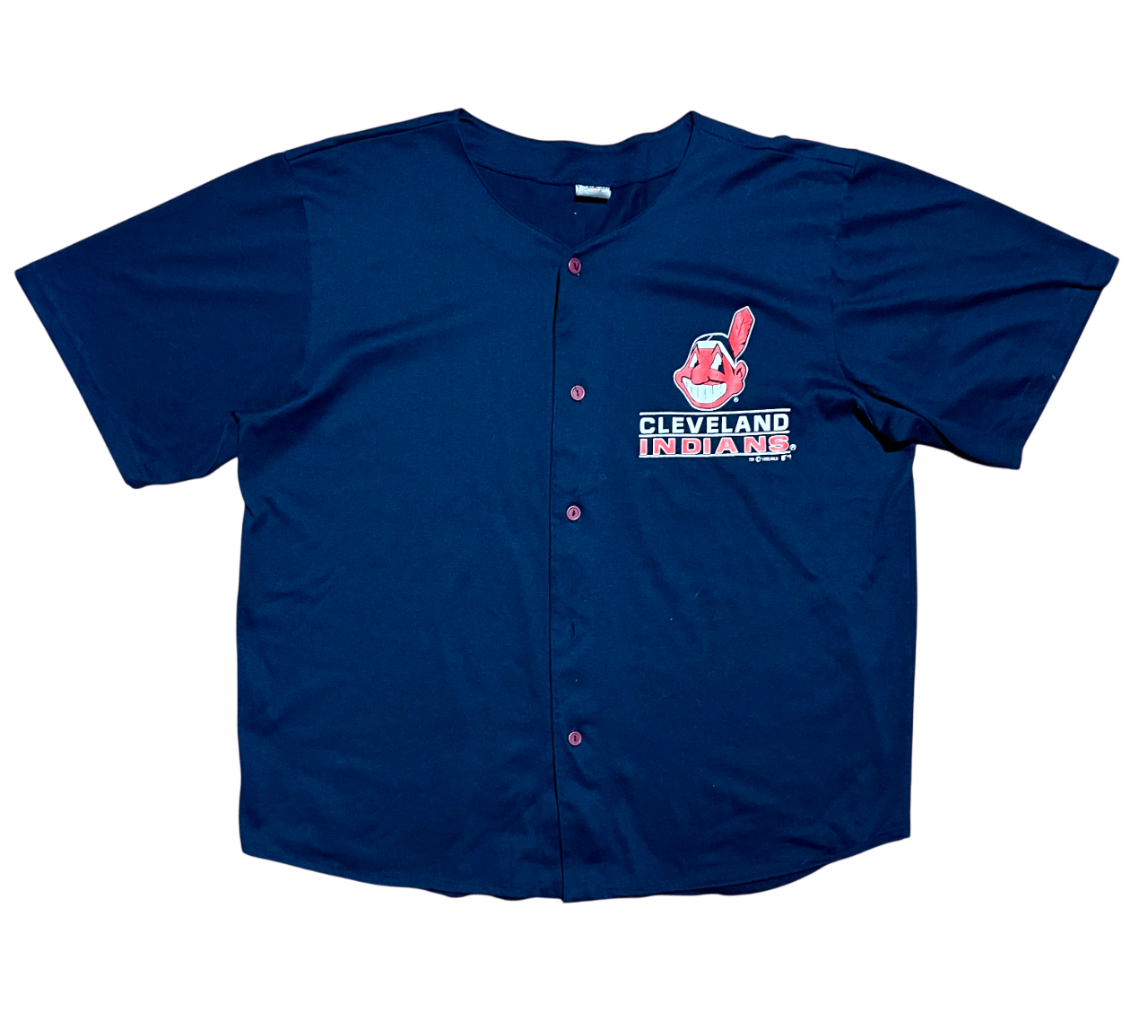 Other Cleveland Indians Chief Wahoo Competitor 1992 Vintage Jersey Size US XL / EU 56 / 4 - 1 Thumbnail
