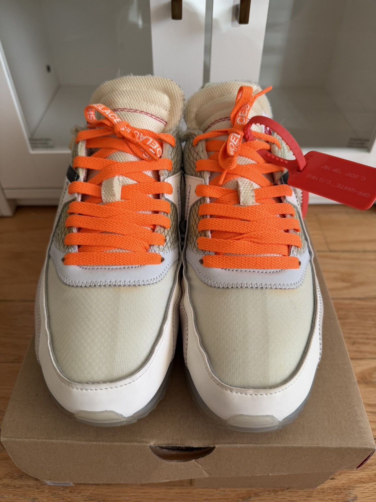 Nike × Off-White Nike Air Max 90 x Off-White the Ten 2017 Size 10 Size US 10 / EU 43 - 4 Thumbnail