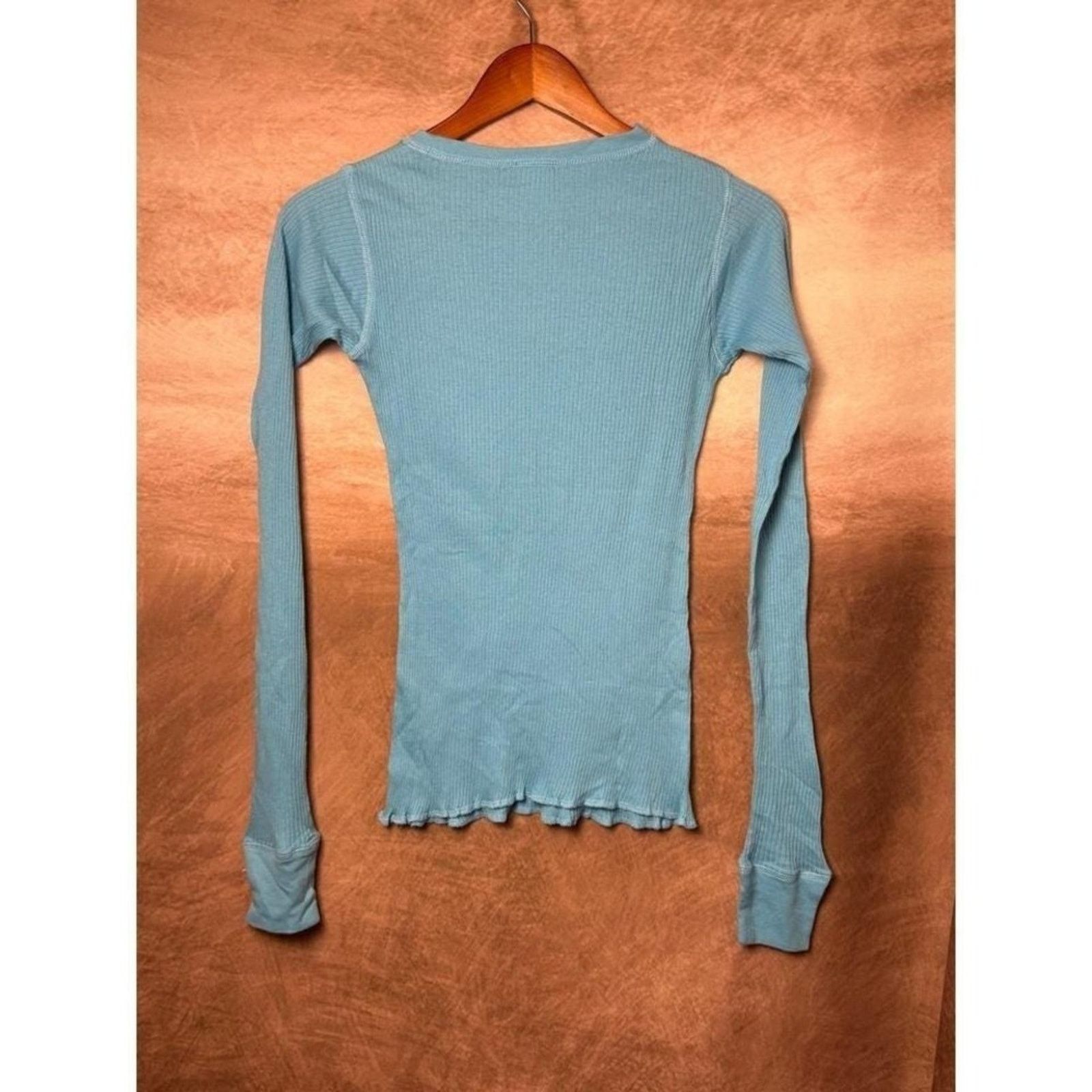 Other Marilyn Monroe Thermal Top Dragonfly Size M Blue Size M / US 6-8 / IT 42-44 - 4 Thumbnail