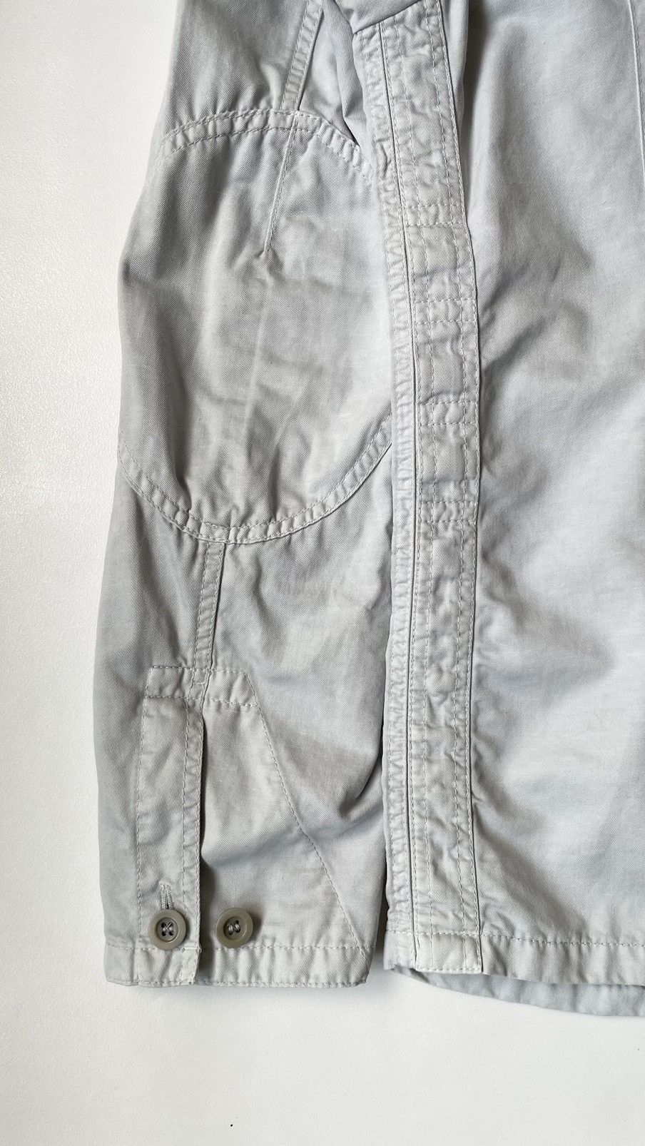 Maison Margiela S/S 14 Grey Cotton Military Jacket Size US M / EU 48-50 / 2 - 15 Thumbnail
