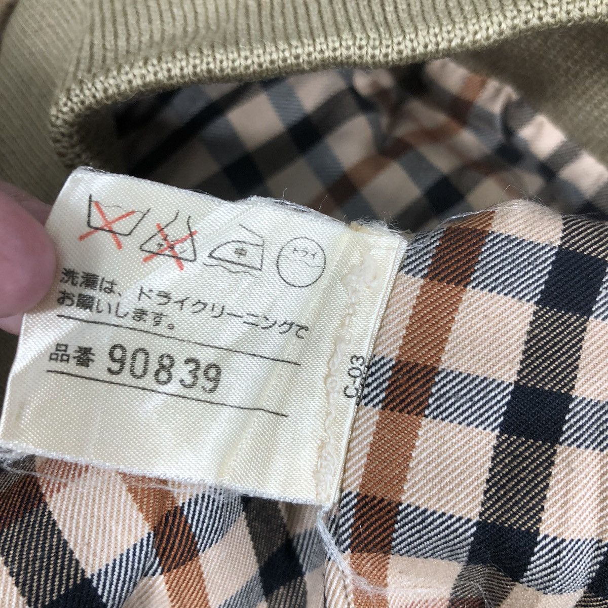 DAKS × Vintage Vintage DAKS London Bomber Jacket Size US M / EU 48-50 / 2 - 7 Thumbnail