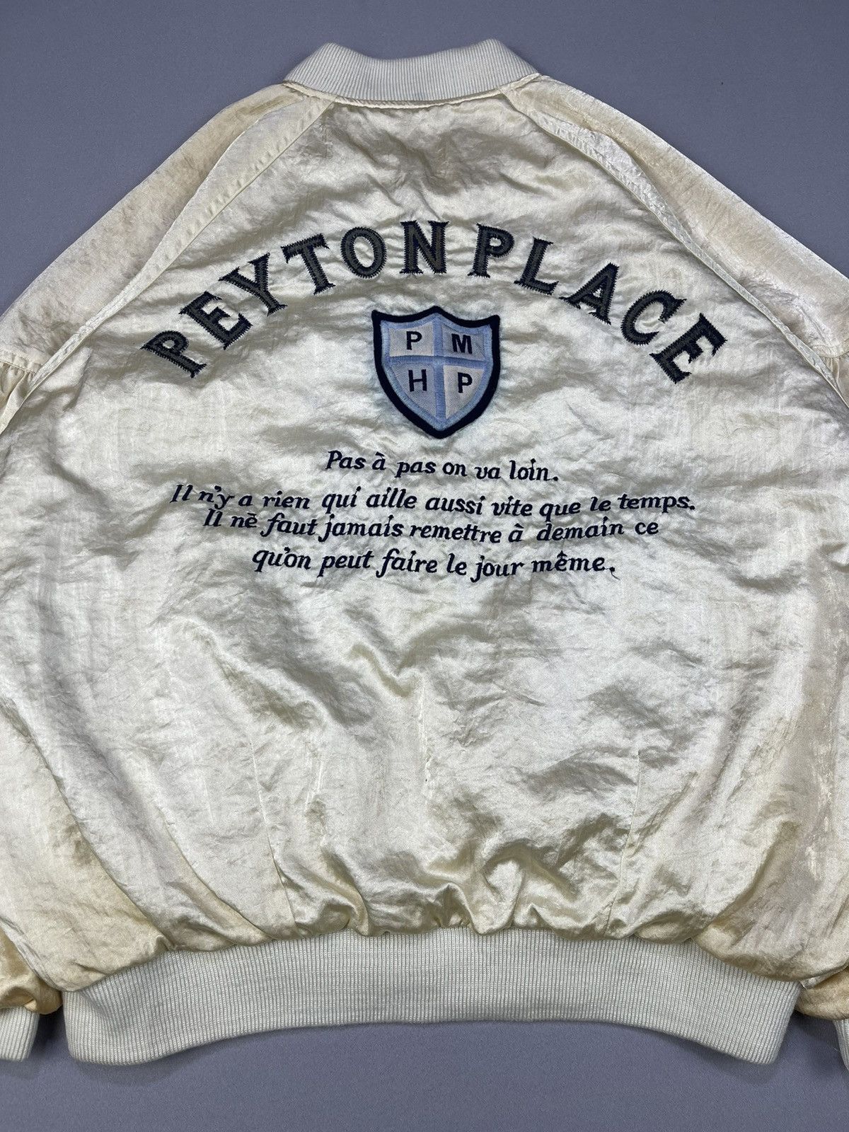PPFM Vintage Peyton Place Reversible Bombers Jacket Size US M / EU 48-50 / 2 - 2 Thumbnail