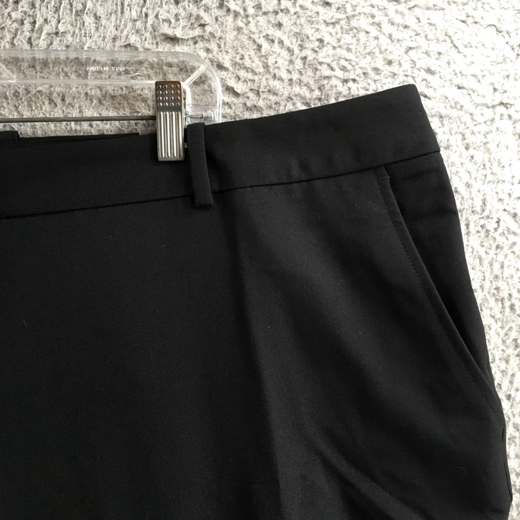 Worthington Worthington Trousers Dress Pants Womens 22W Black High Rise Flat Front NEW Pants Women Size 40" / US 18 - 4 Thumbnail