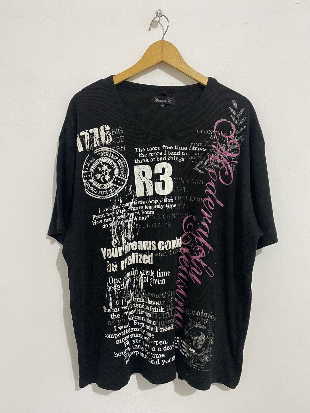 If Six Was Nine 🖤BLACKFRIDAY🖤Poem shirt japanese harajuku by beamountcarr Size US XL / EU 56 / 4 - 1 Thumbnail