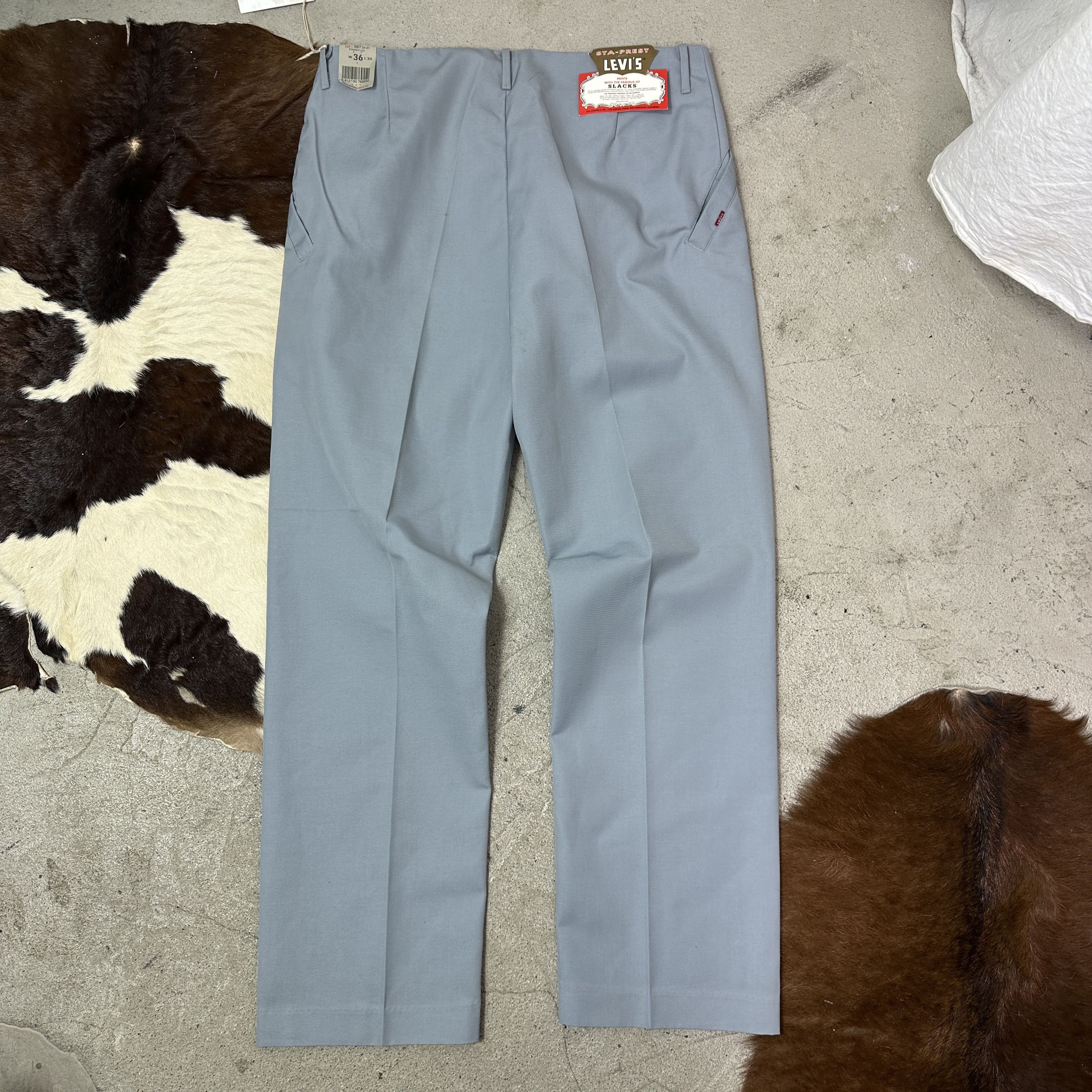 Levi's Vintage Classy Elegant Levi's Sta Prest Pants Y2K Size 25" / US 0 / IT 36 - 5 Thumbnail