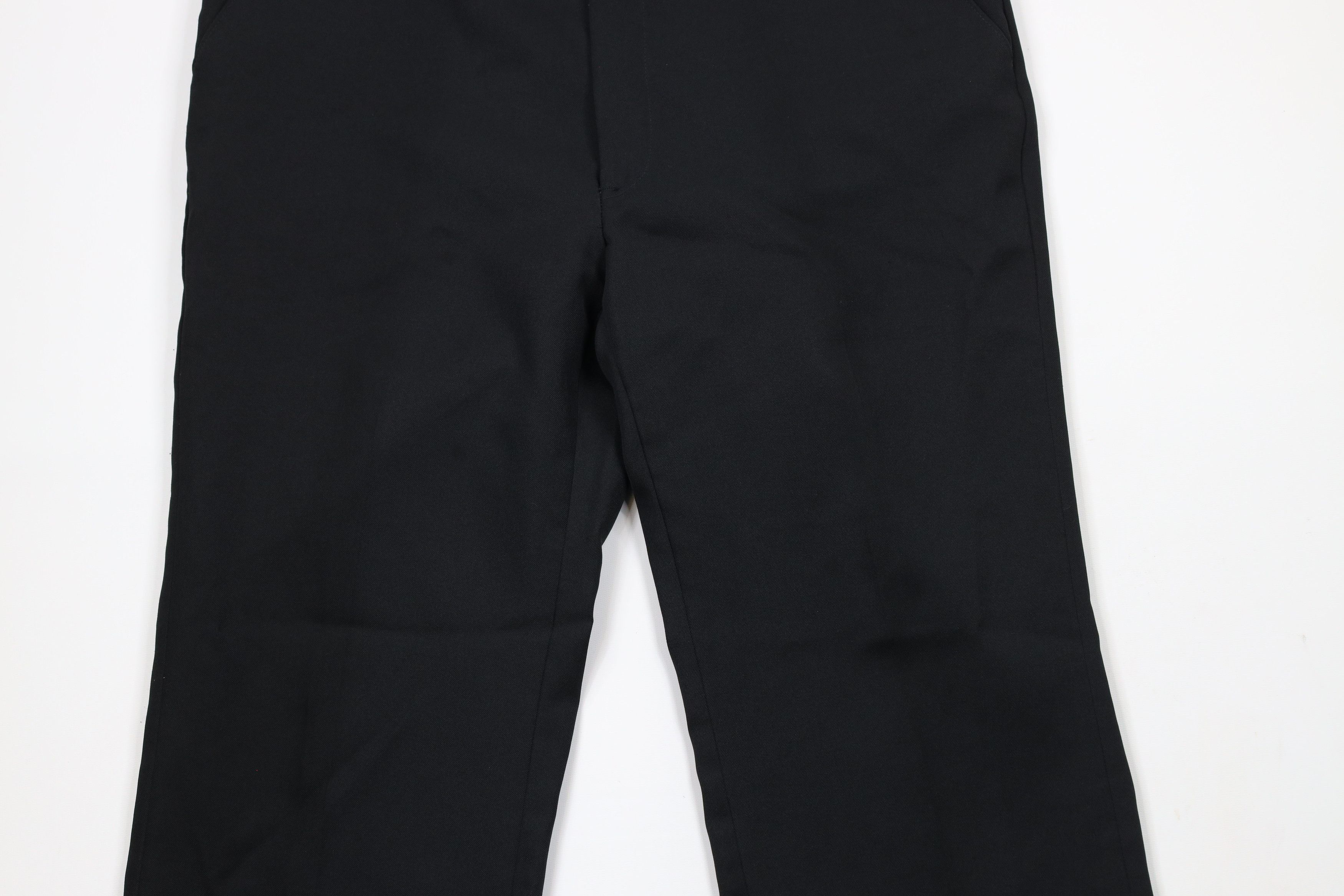 Vintage Vintage 70s Streetwear Bell Bottoms Chino Pants Black USA Size US 38 / EU 54 - 3 Thumbnail