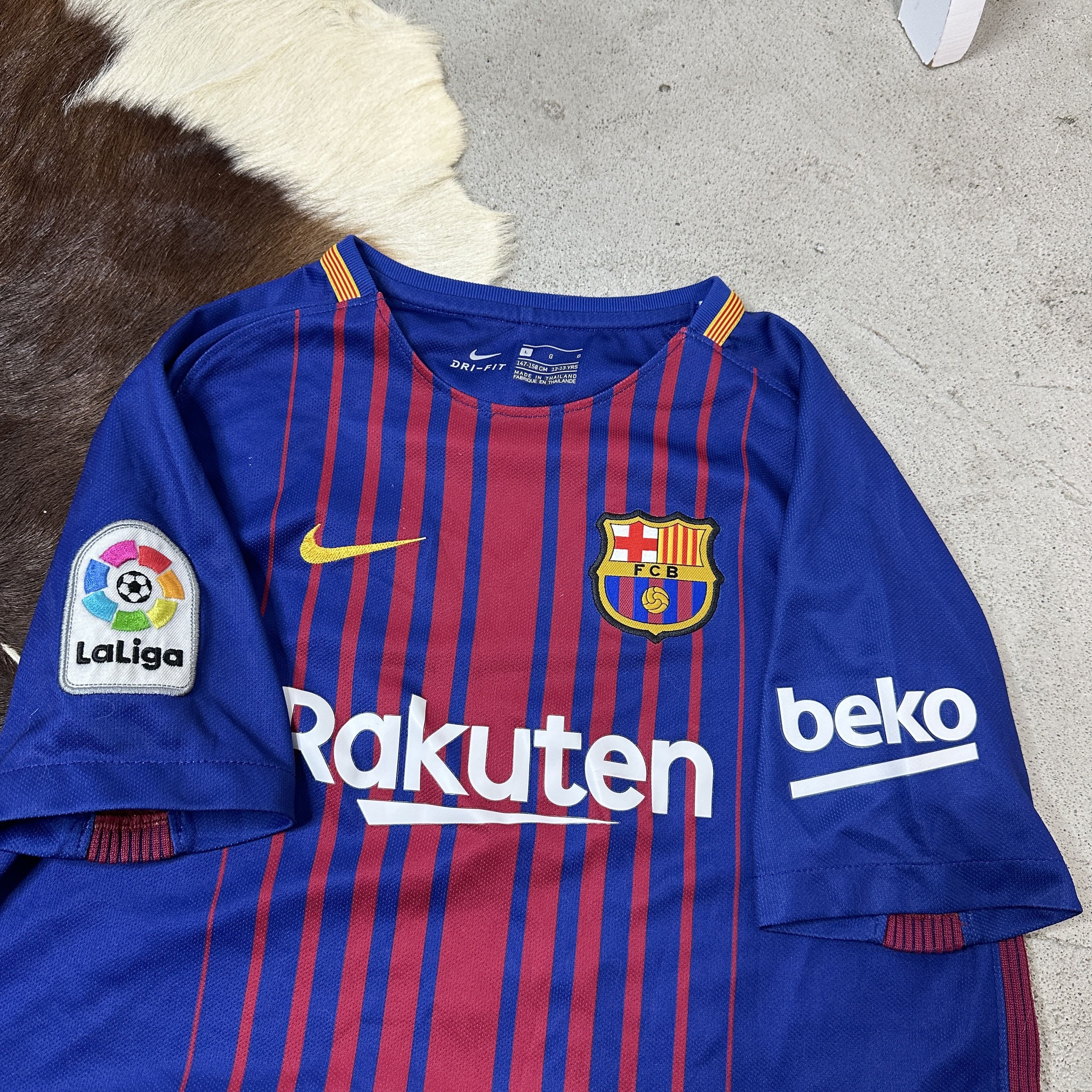 Nike × Vintage Jersey Nike FC Barcelona 17/18 Home Size US XS / EU 42 / 0 - 3 Thumbnail