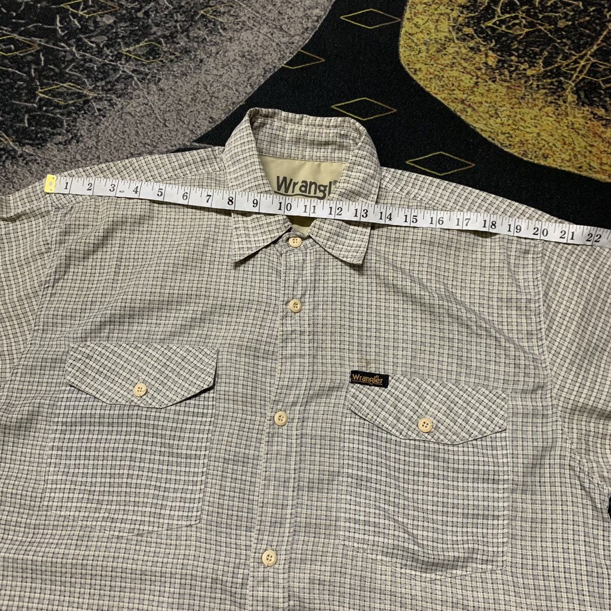 💥Vintage Wrangler Rugged Wear Double Pocket Button Up