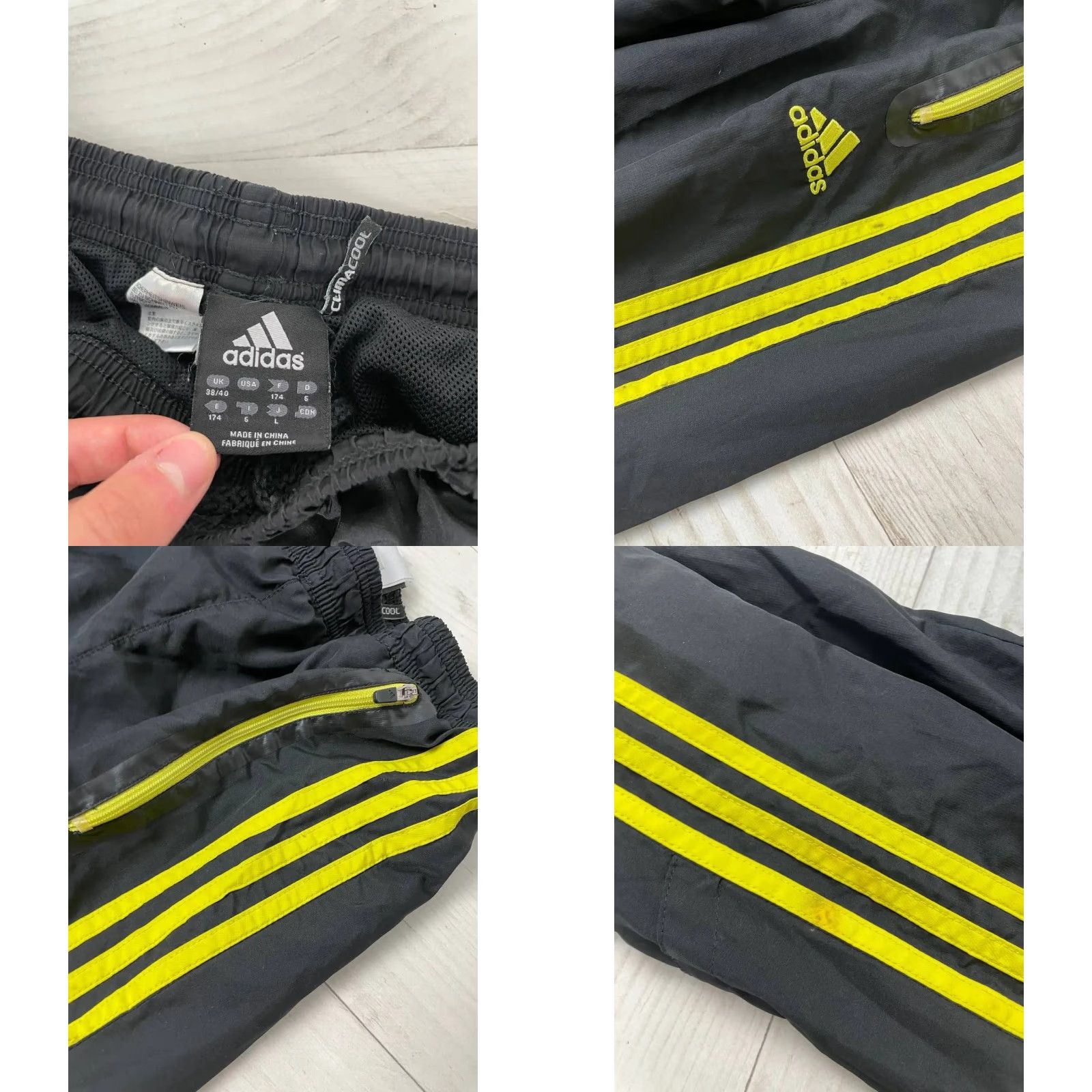 Adidas VINTAGE adidas Liverpool Tracksuit Jacket Pants Men Size M Black Size 40R - 11 Thumbnail