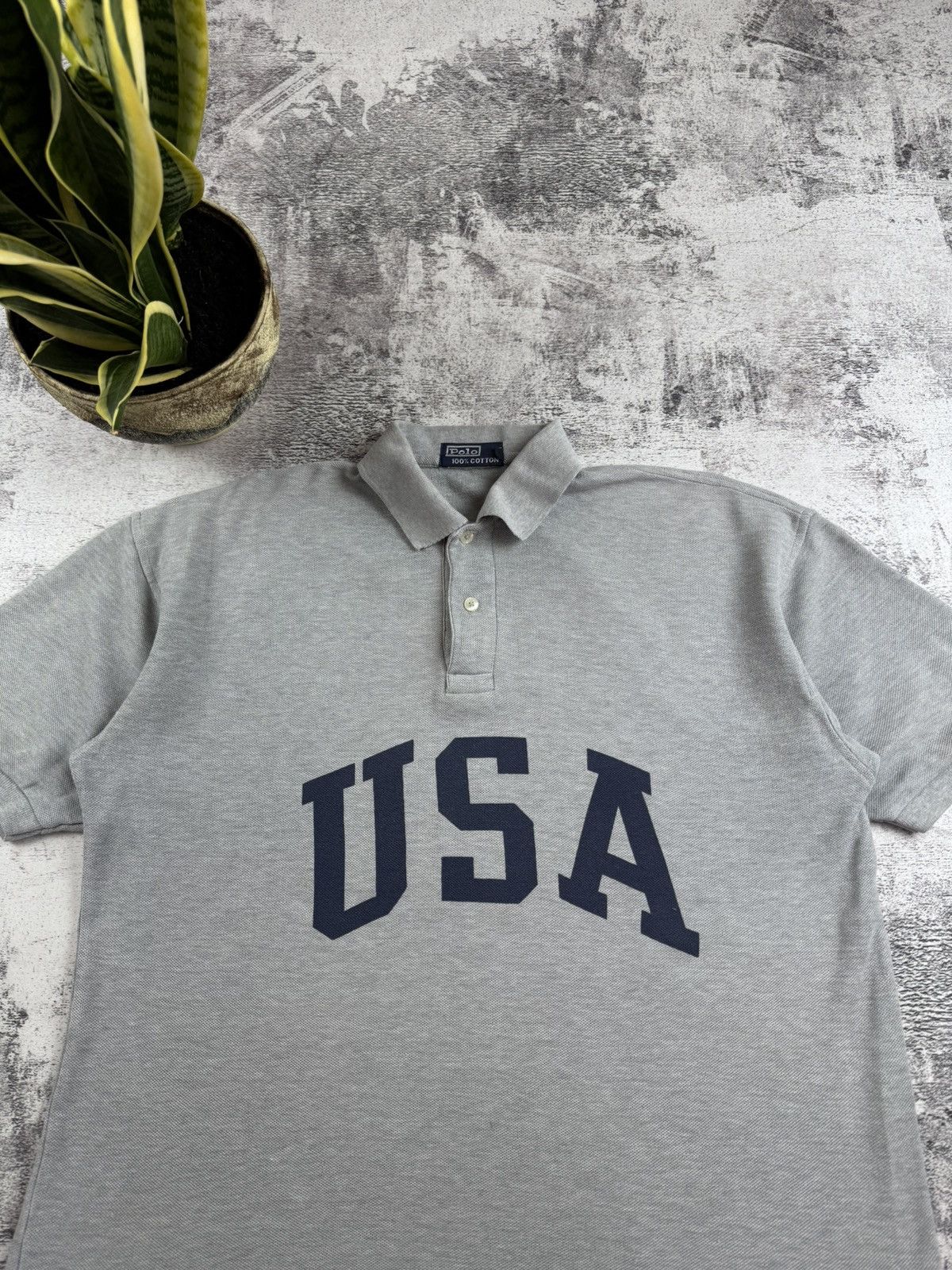 Polo Ralph Lauren 90S Polo Ralph Lauren USA 1993 PRL Cotton Retro T Shirt Tee Size US XL / EU 56 / 4 - 5 Thumbnail