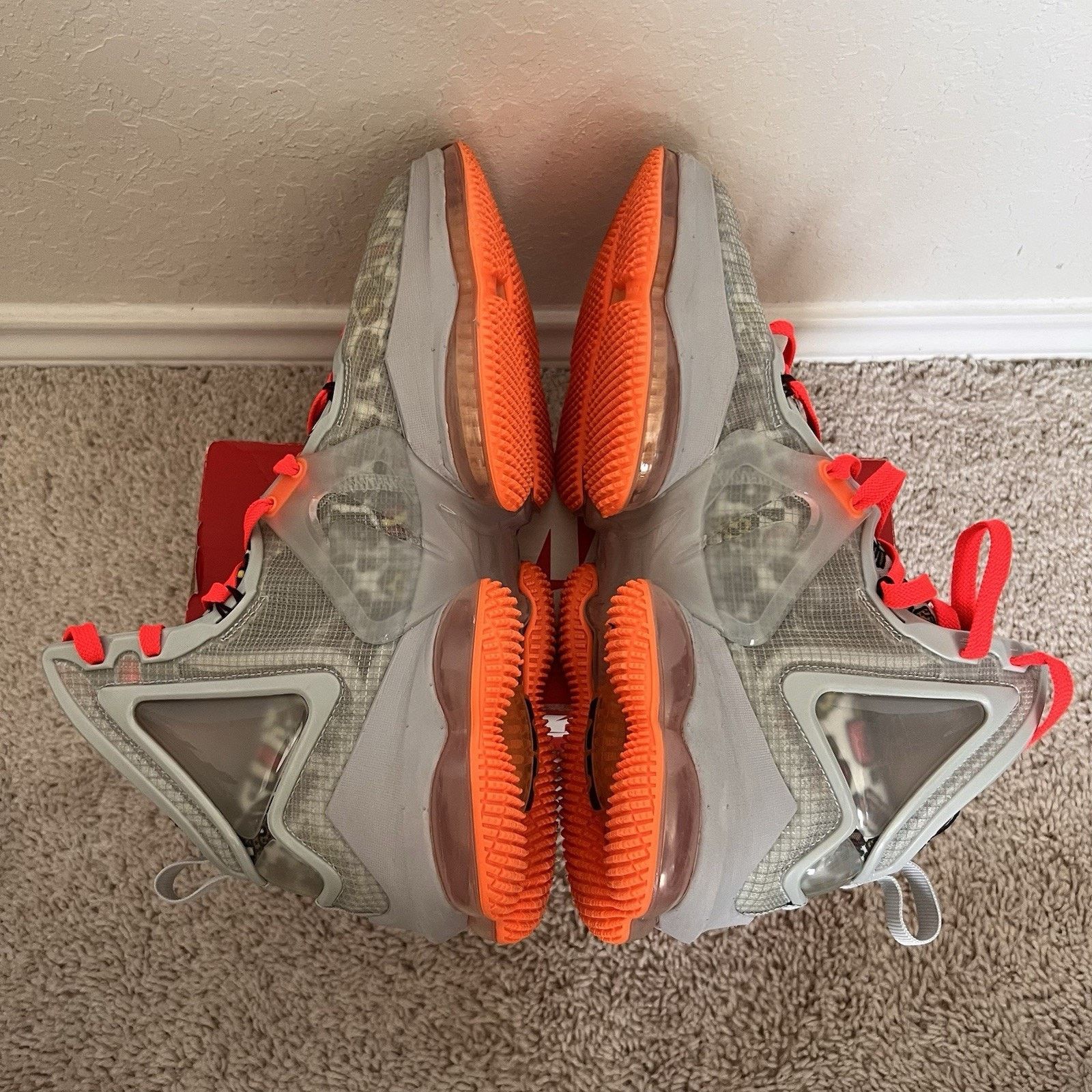Nike Nike Lebron XIX 19 Fast Food Grey Fog Roma Green Size 12 New Size US 12 / EU 45 - 6 Thumbnail