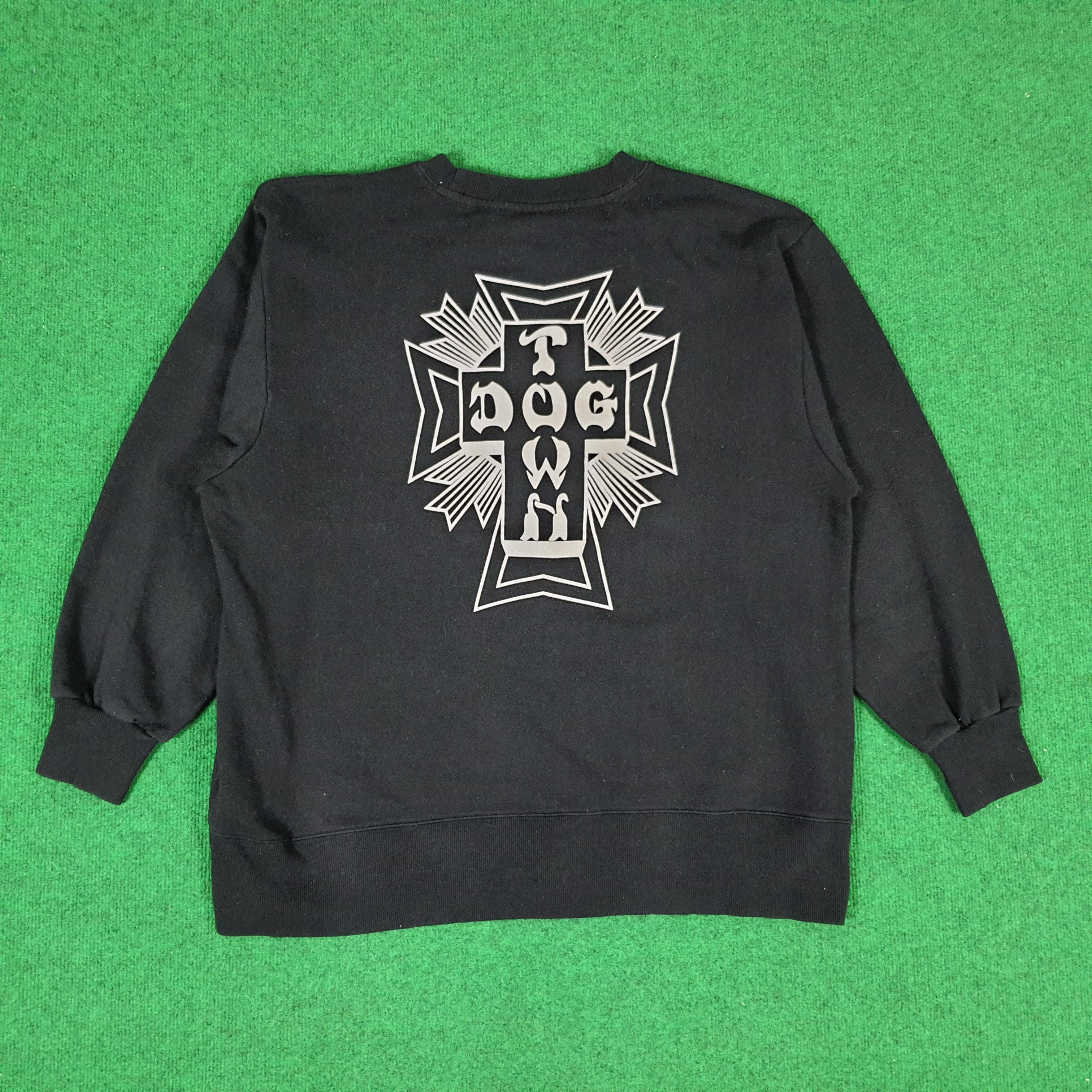Dogtown × Vintage Vintage Dogtown Black Dragon USA Skate Brand Sweatshirts Size US XL / EU 56 / 4 - 1 Thumbnail