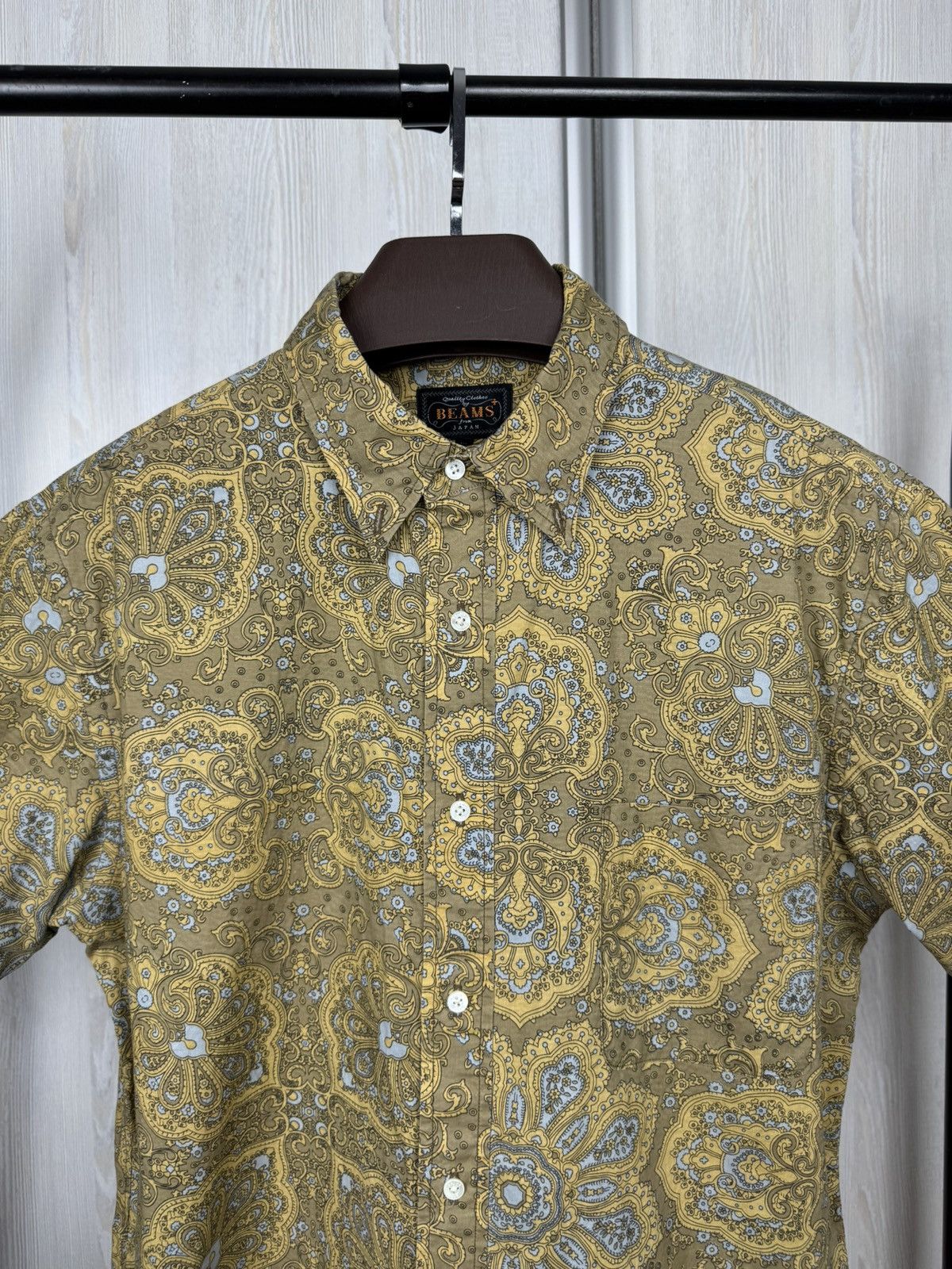 Beams Japan Beams from Japan Paisley Hawaiian Short Sleeve Shirt XL Size US XL / EU 56 / 4 - 3 Thumbnail