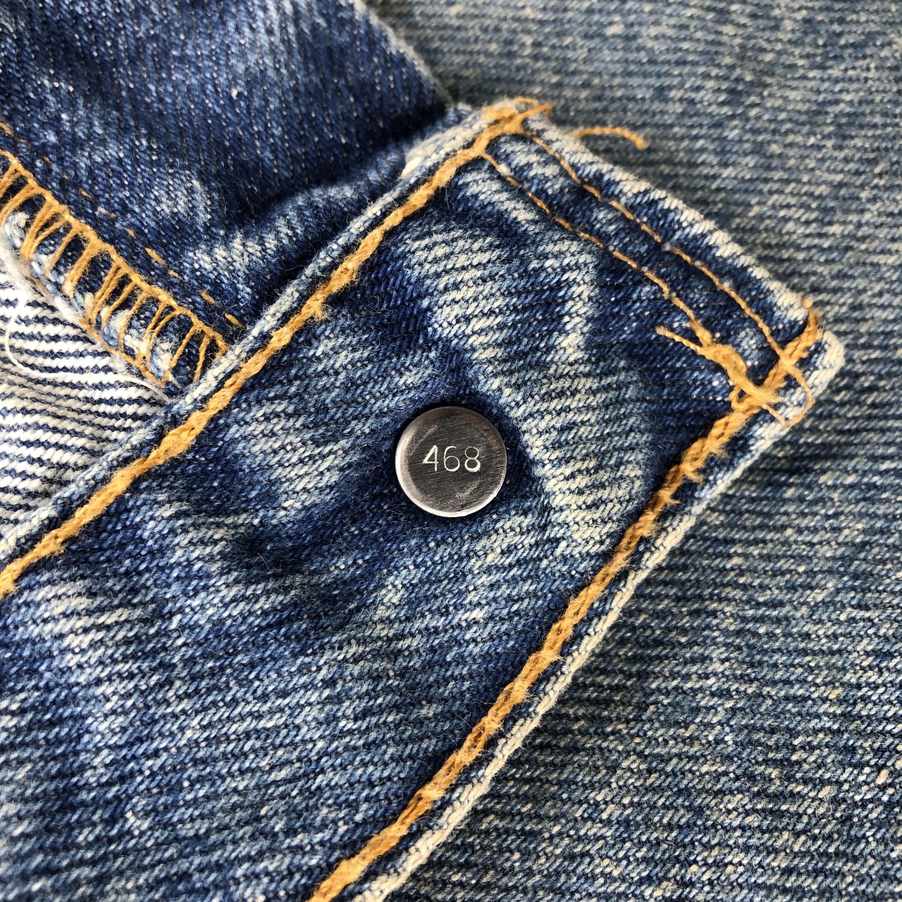 Levi's 90s Vintage Blue Wash Levis Jeans-J2432 Size US 40 / EU 56 - 9 Thumbnail