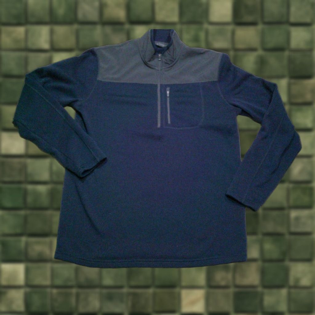 Eddie Bauer VINTAGE Eddie Bauer Pullover Fleece Jacket Mens Large Tall Blue 1/4 Zip Size US L / EU 52-54 / 3 - 1 Thumbnail