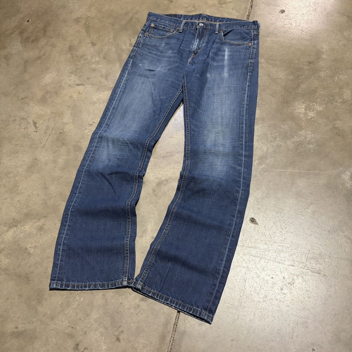 Levi's Vintage Levis 527 Low Rise Bootcut Denim Jeans Grunge Punk Size US 30 / EU 46 - 2 Thumbnail