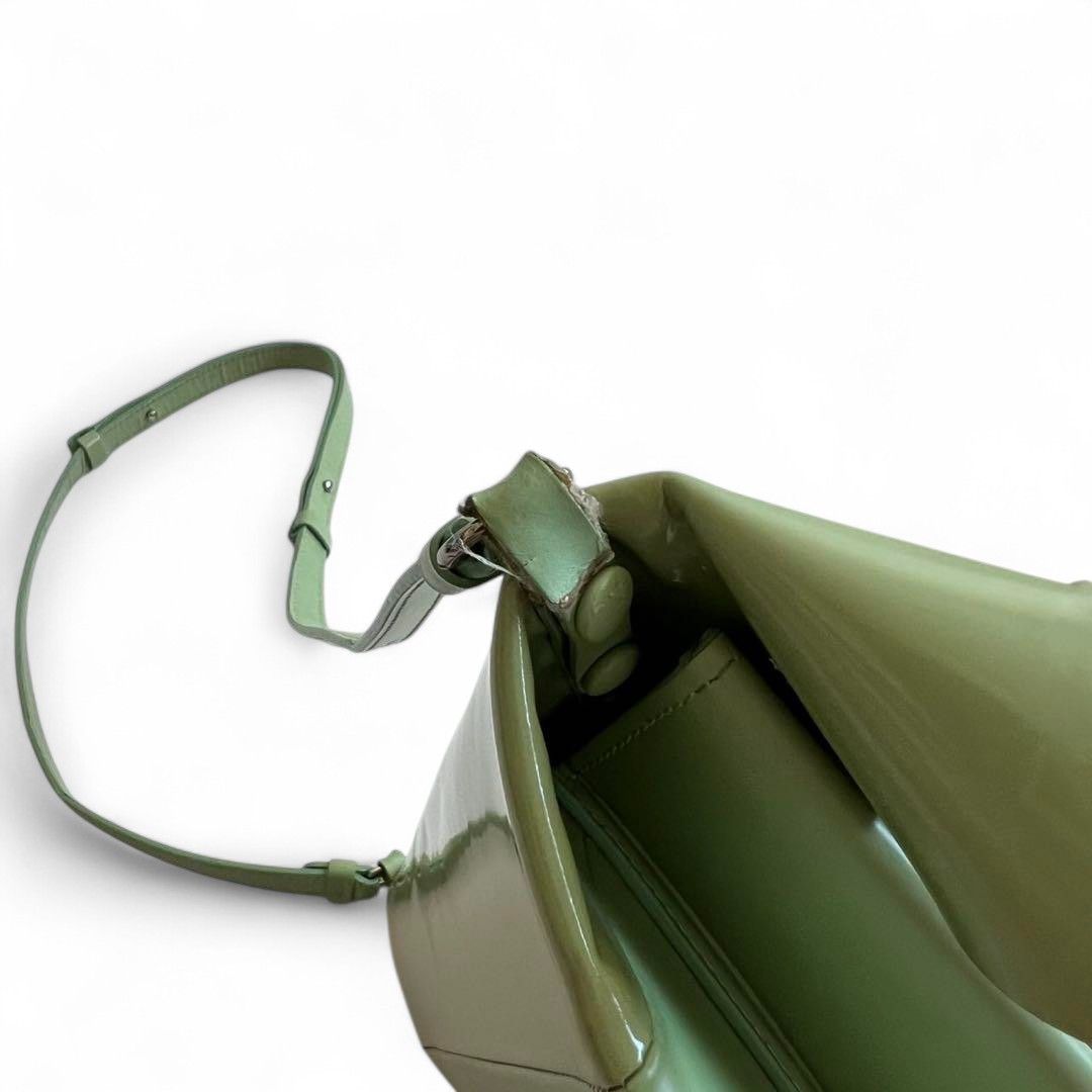 Maison Margiela Maison Martin Margiela - Galliano Snatched Handbag Olive Size ONE SIZE - 8 Thumbnail